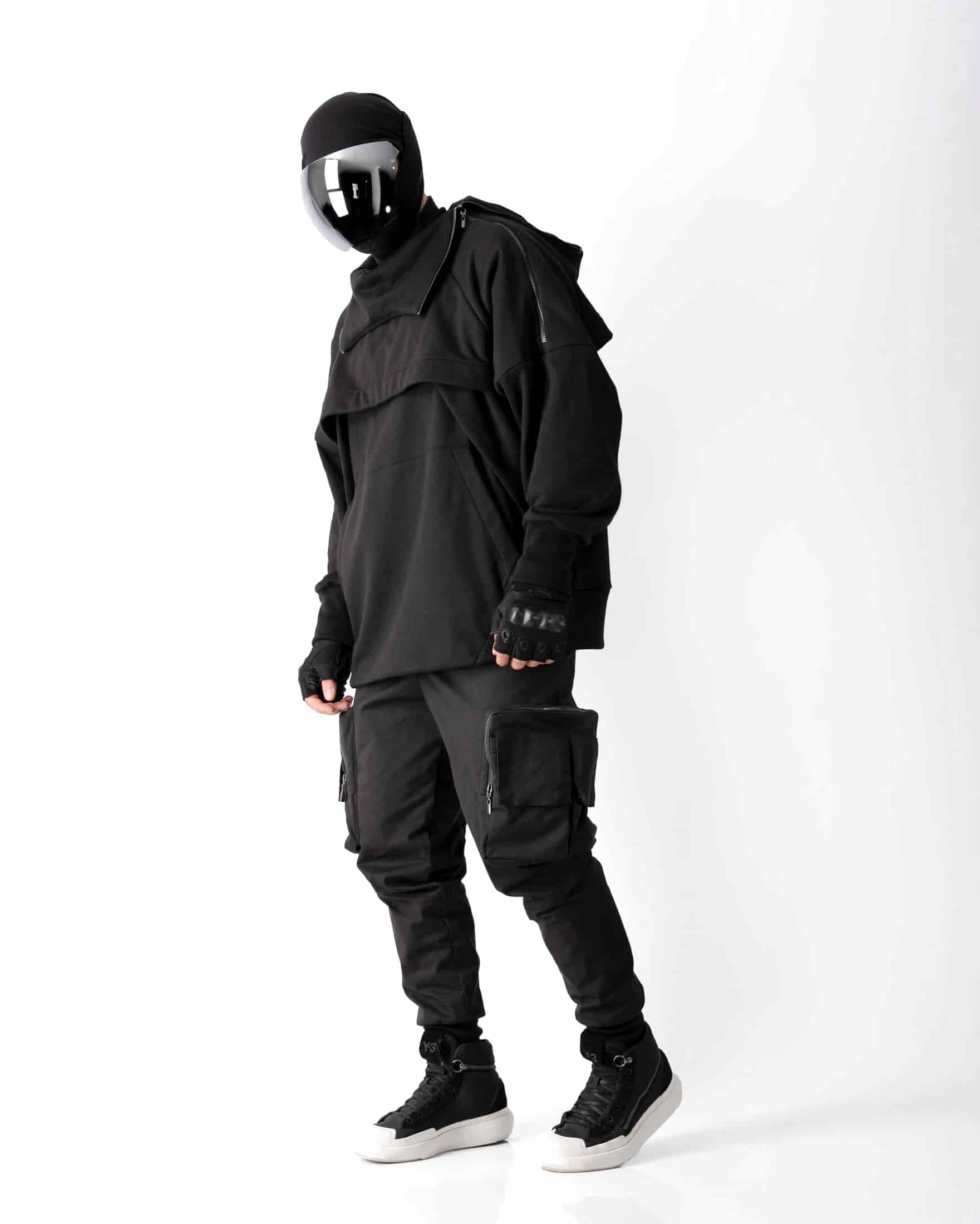 Hoodie Oversized Arashi Black Ops - miniatura 2