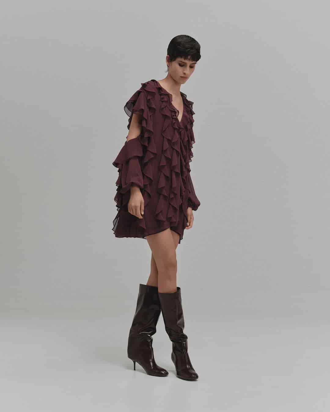 "DALIA" MINI DRESS - miniatura 4