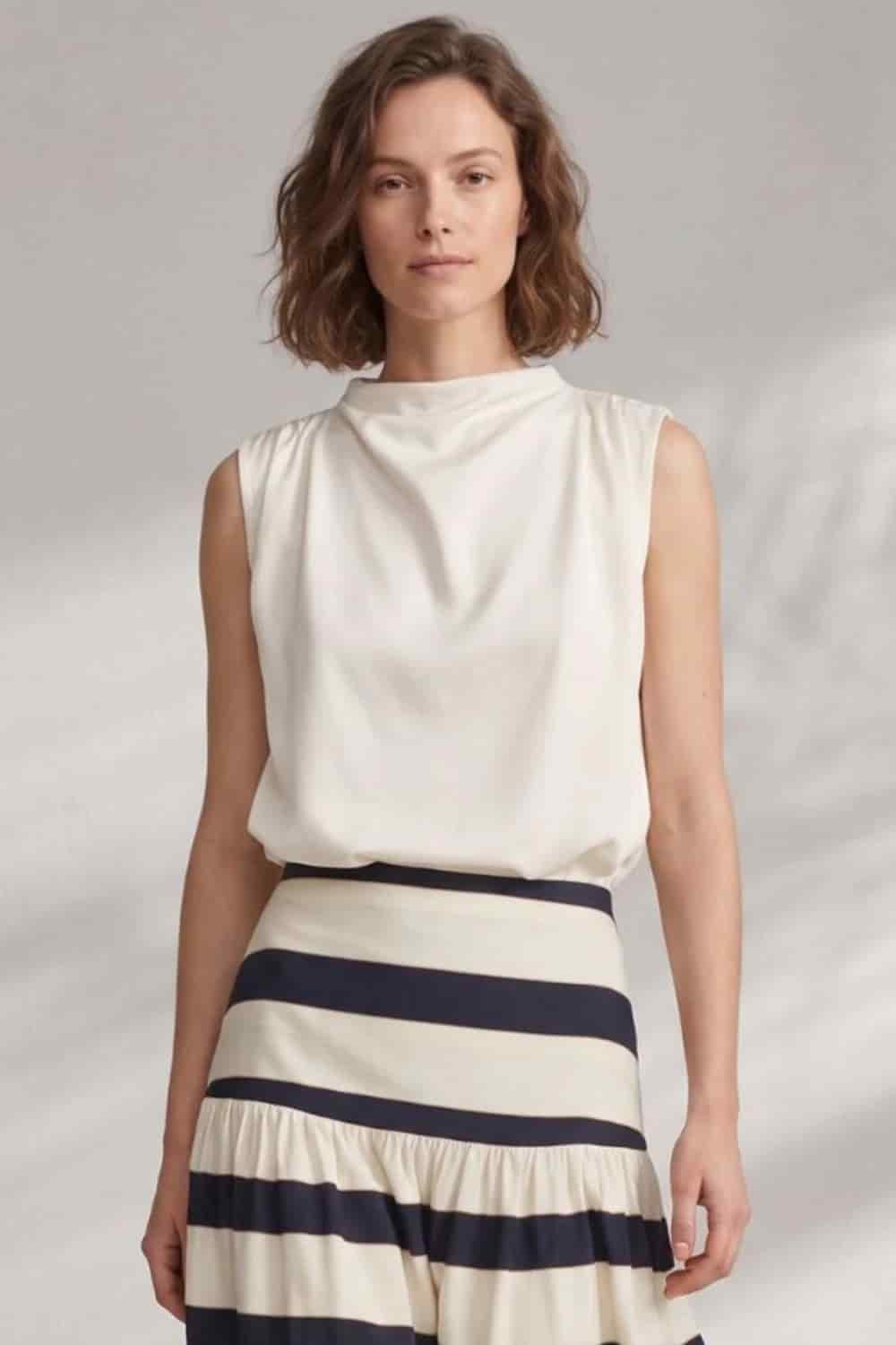 Blusa begonia natural - miniatura 1