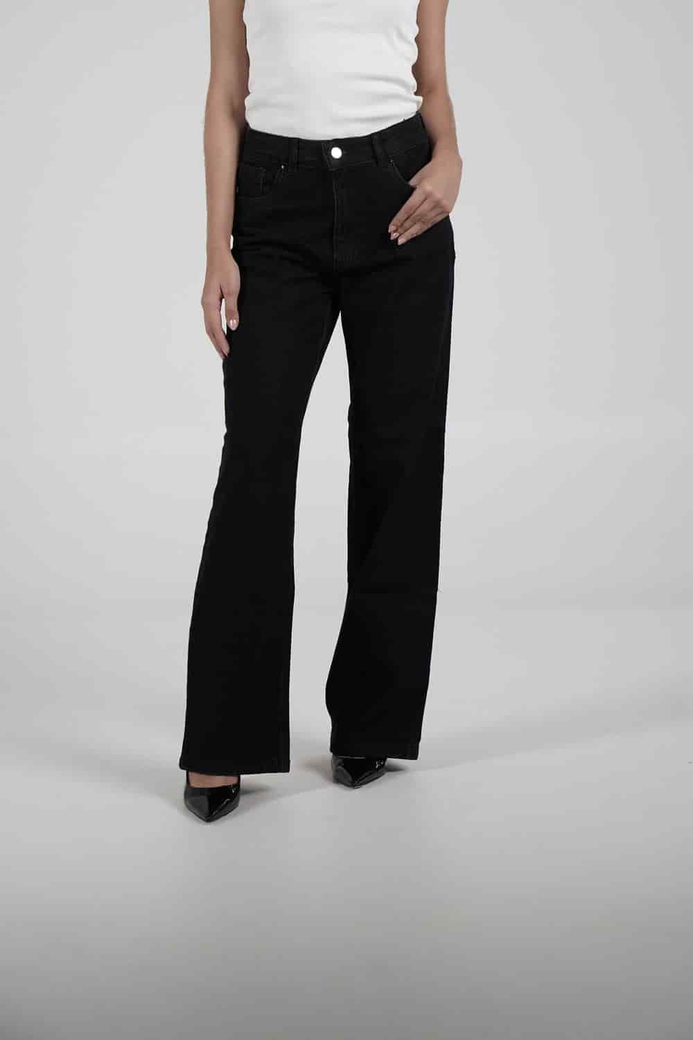 Black Vintage Chunky Jeans - miniatura 2