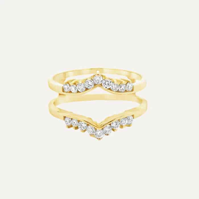 Anillo Tiara Doble redondos - miniatura 2