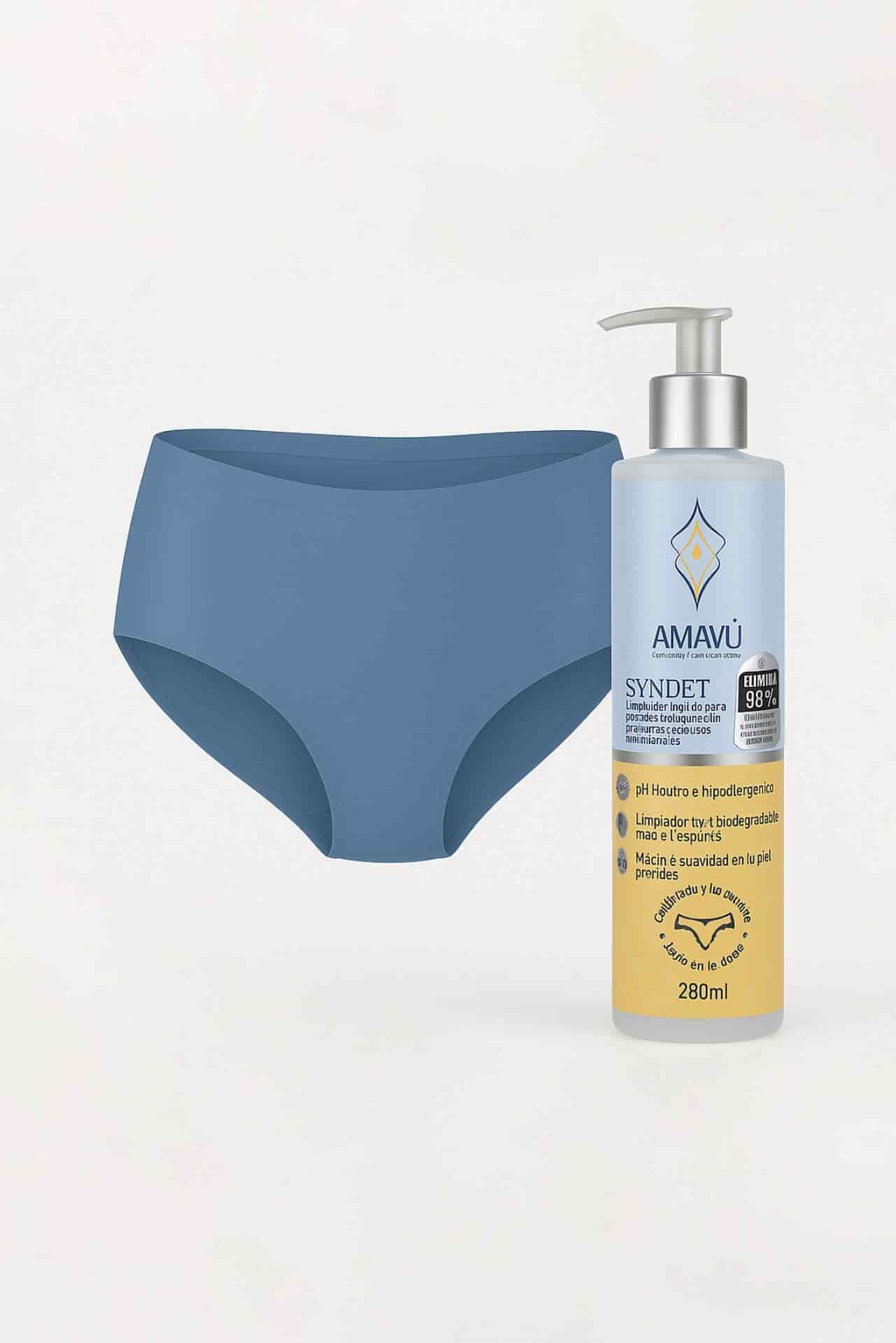 Bundle Íntimo: Calzón Cachetero + Limpiador AMAVÚ SYNDET - miniatura 1