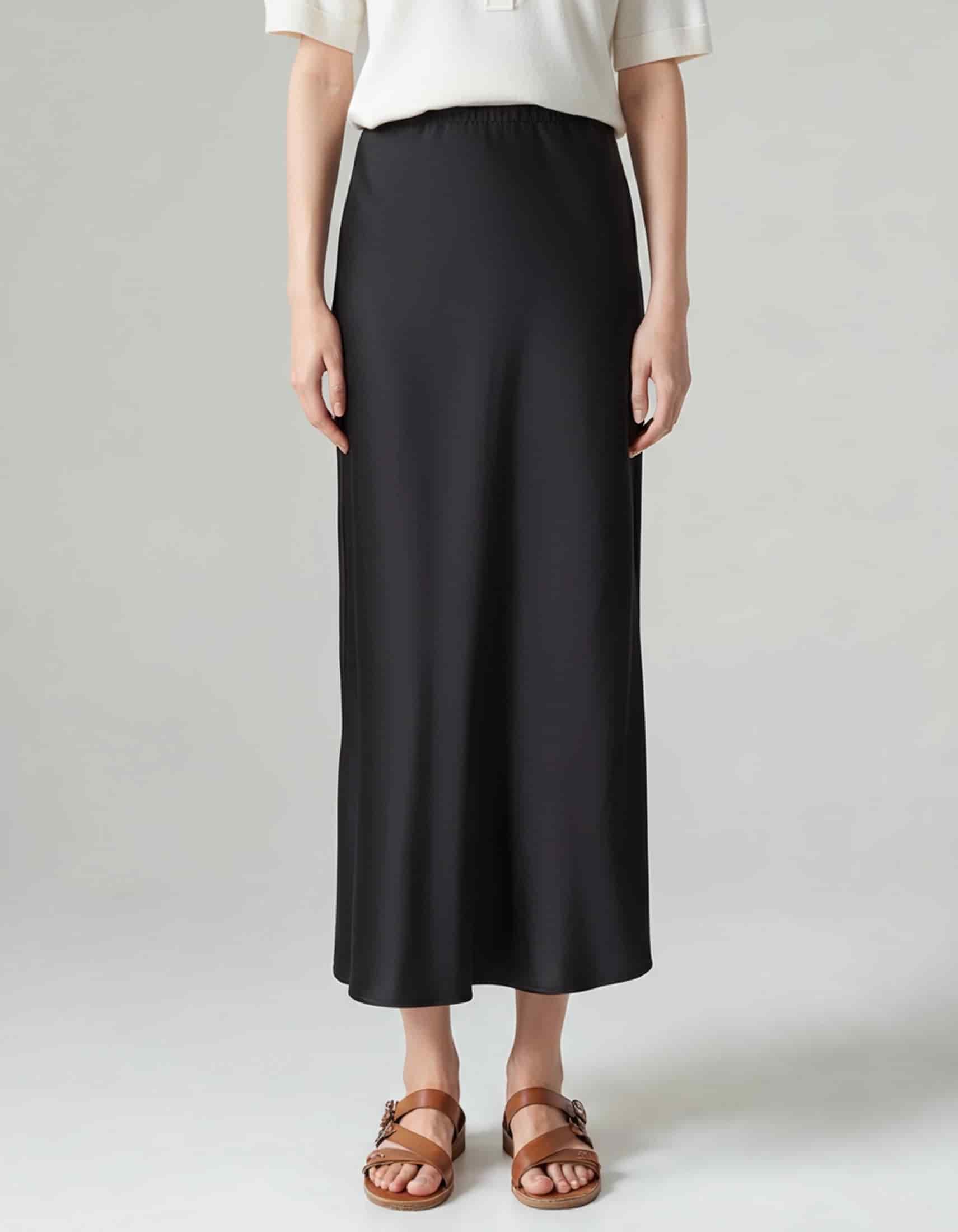 Old Money Silk Skirt - miniatura 3