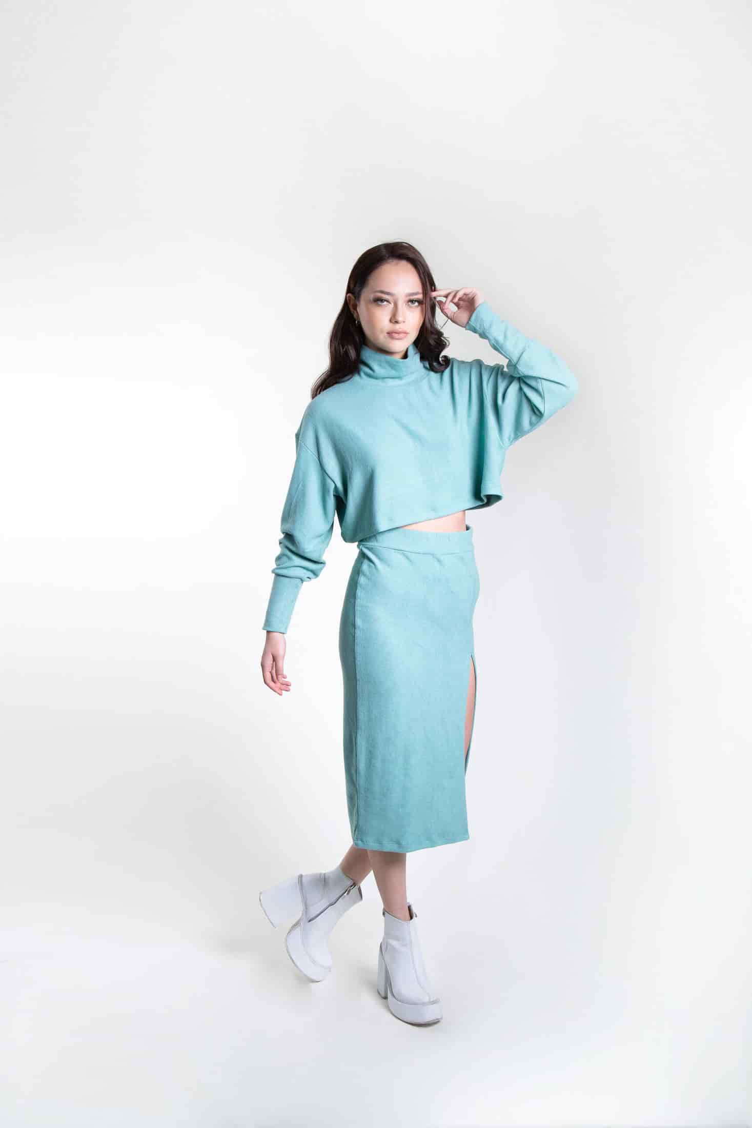 Conjunto Kardashian Verde Menta - miniatura 3