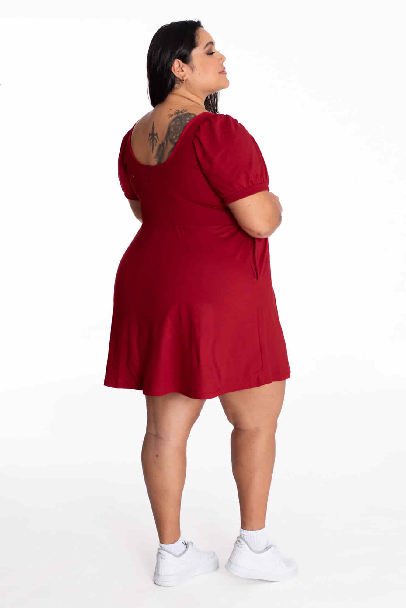 Vestido Amapola Rojo - miniatura 6