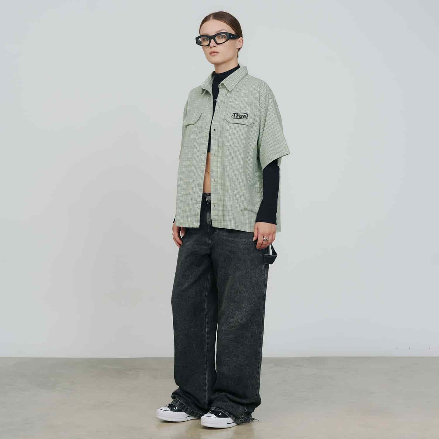 Prelude Button-Up Shirt - Olive Green - miniatura 8