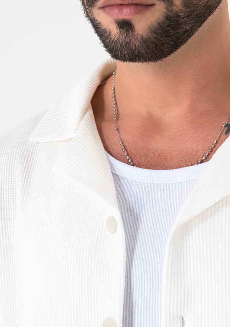 Heraldic cream shirt - miniatura 7