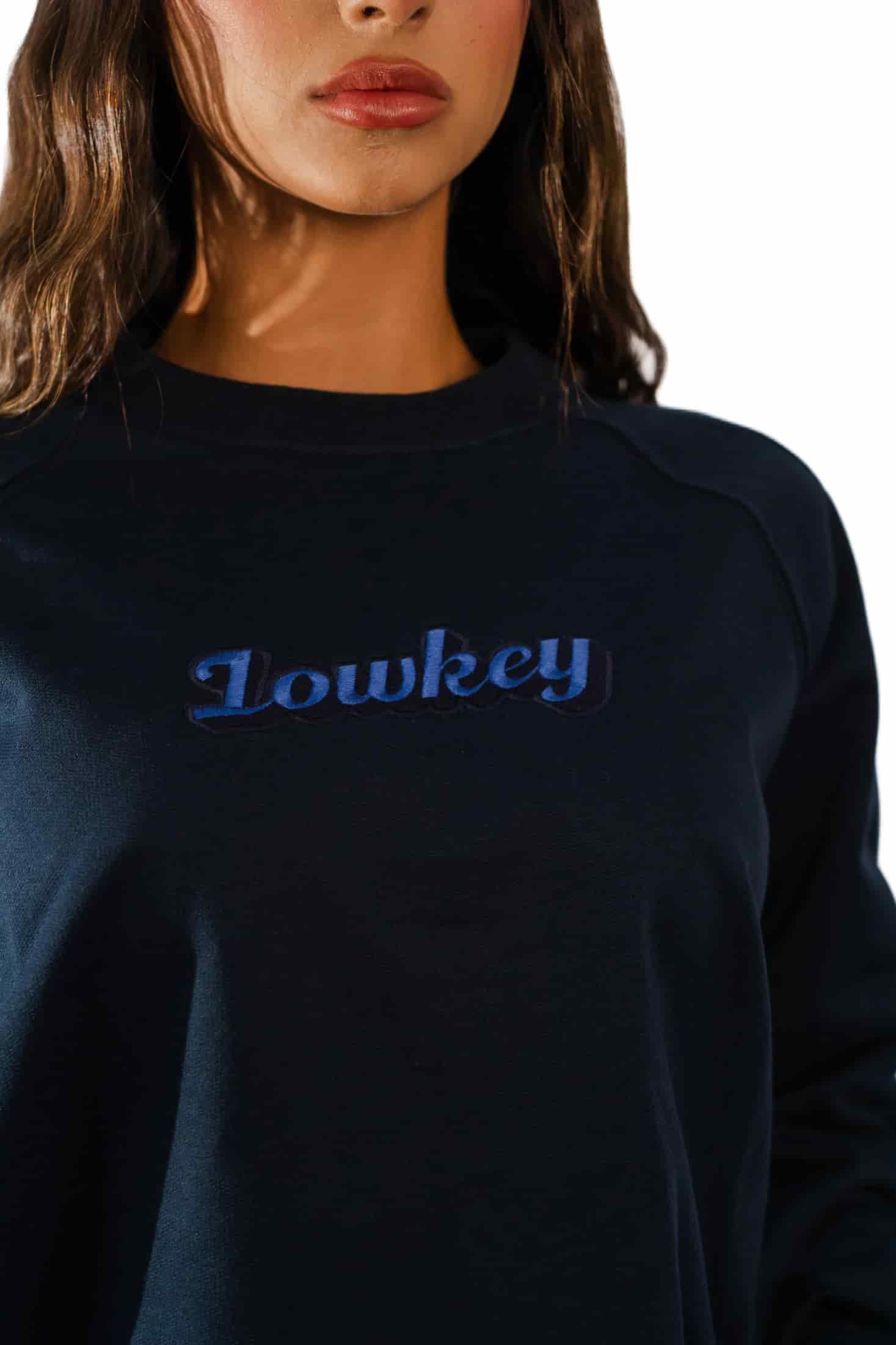 CREWNECK AZUL - PLAIN SOCIETY - miniatura 4
