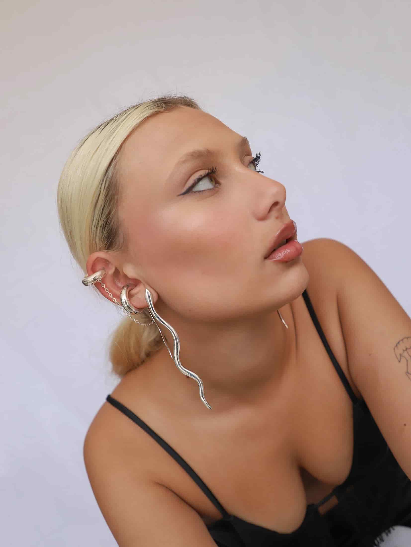Naga Double Earcuff - miniatura 2