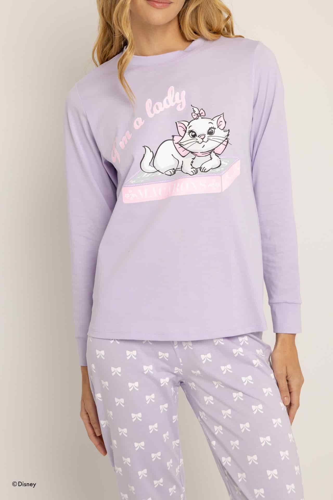 Set pantalon Niza lila - miniatura 1