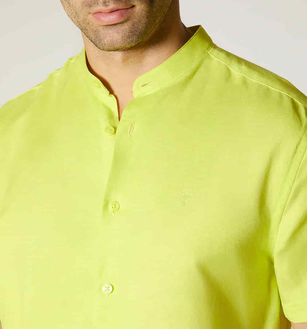 Camisa para hombre manga corta con cuell - miniatura 8