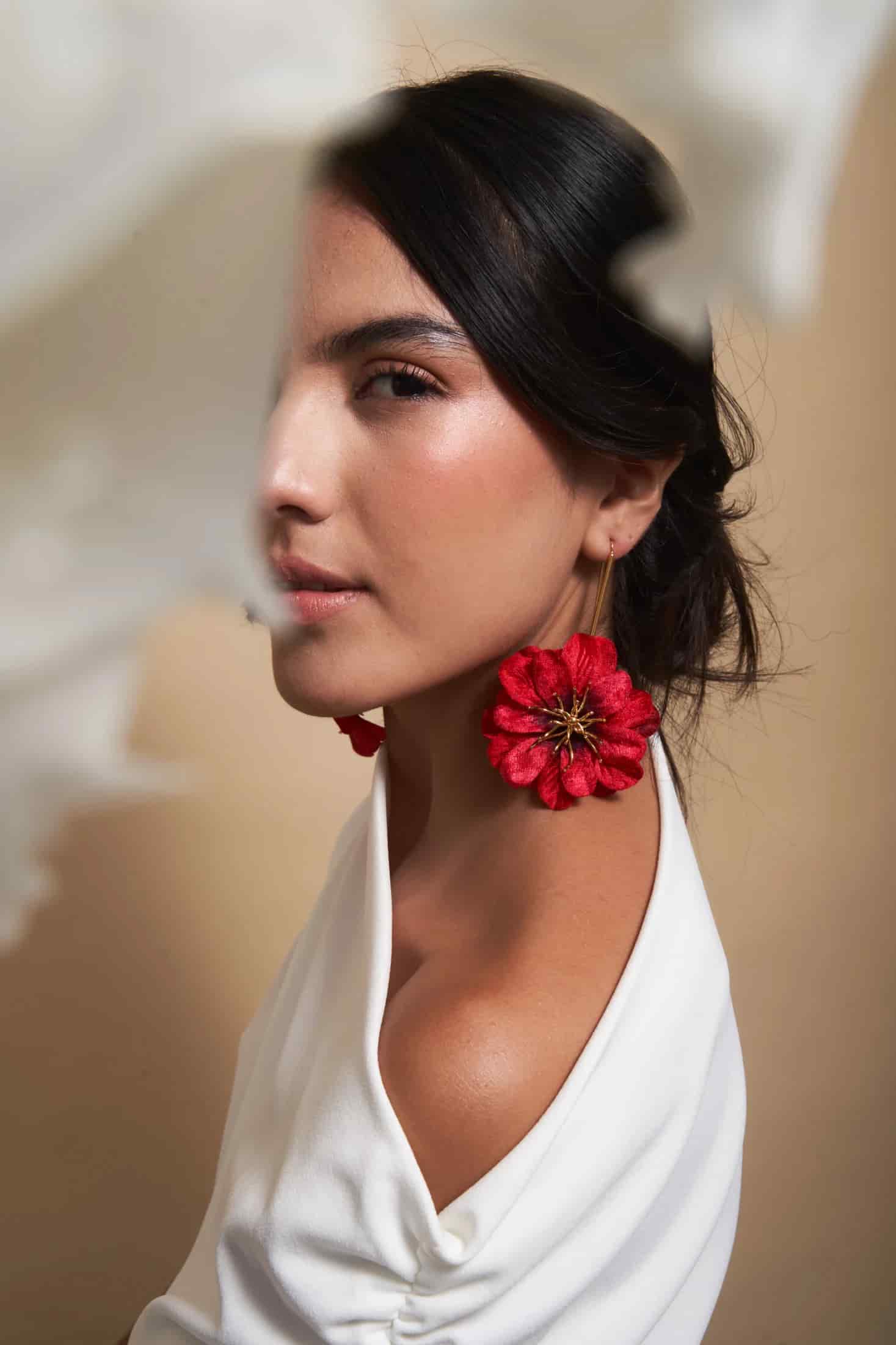 Aretes Magnolias - miniatura 7