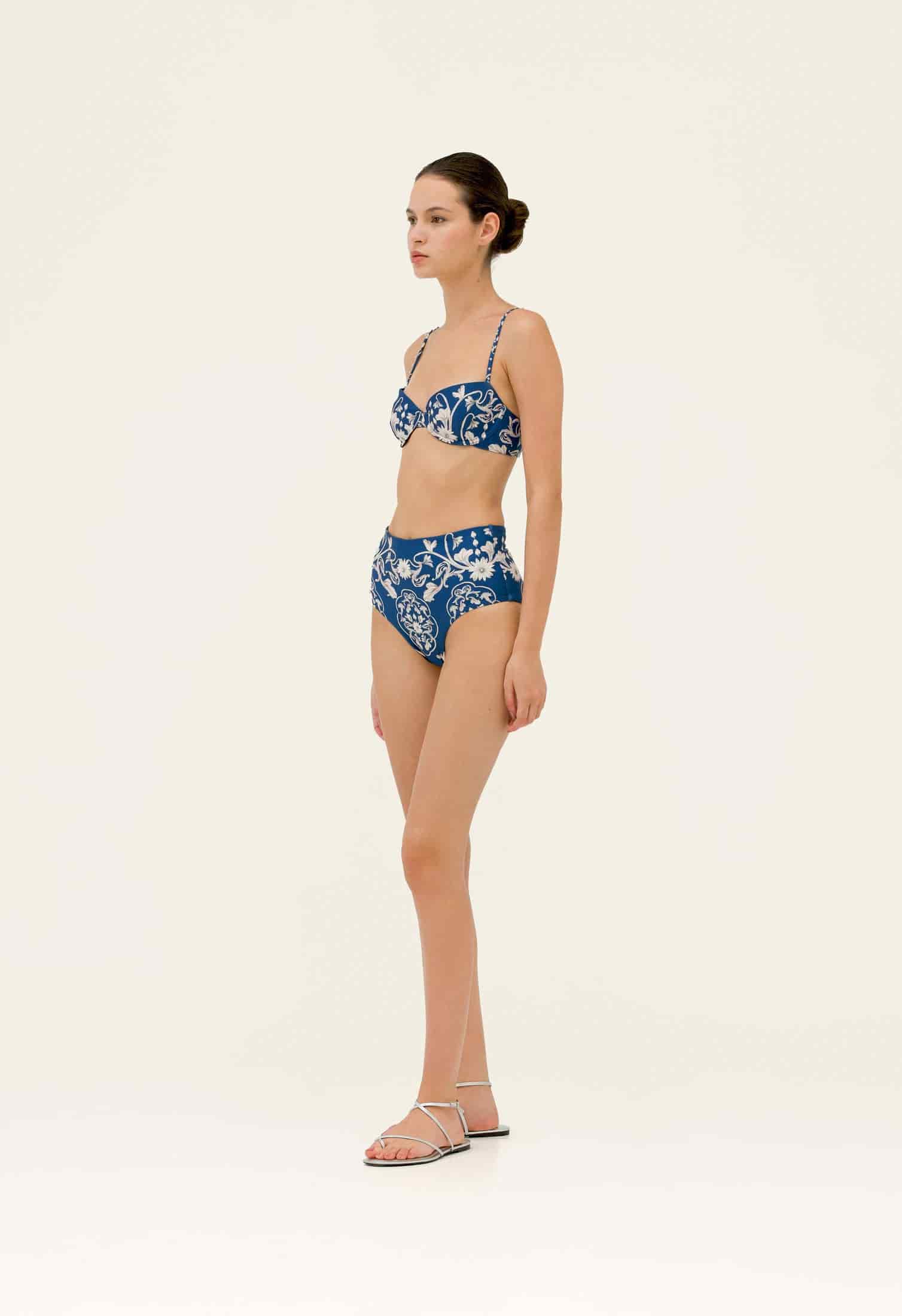 Magdalena Ribbons Bikini Top - miniatura 3