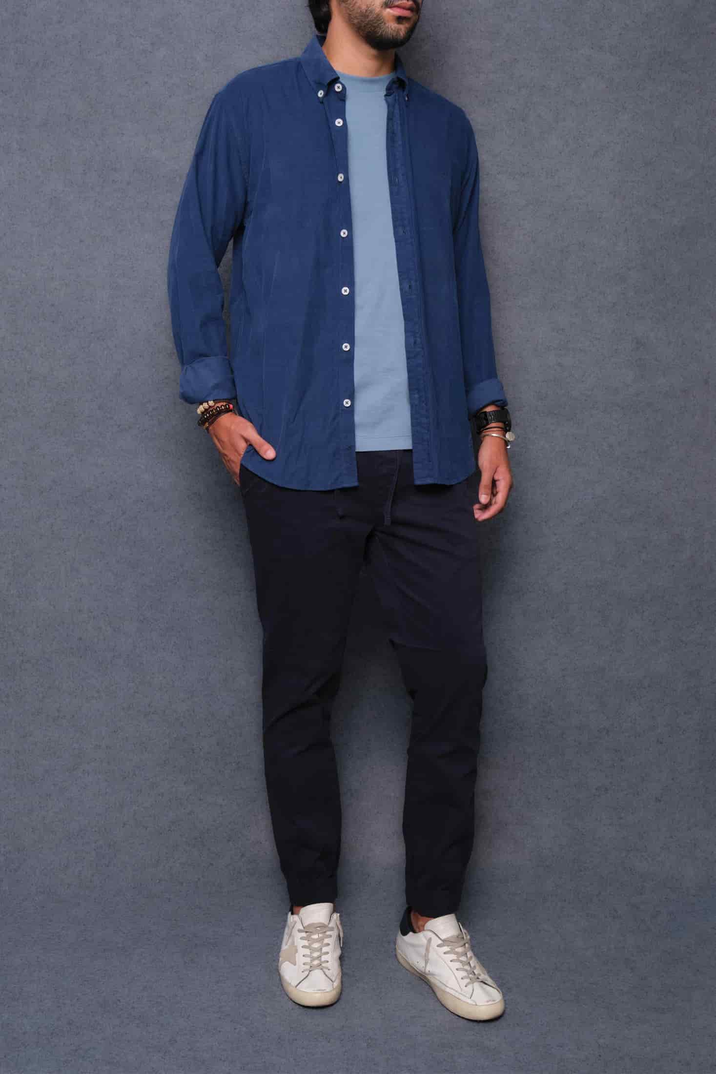 CAMISA PANA AZUL - miniatura 2