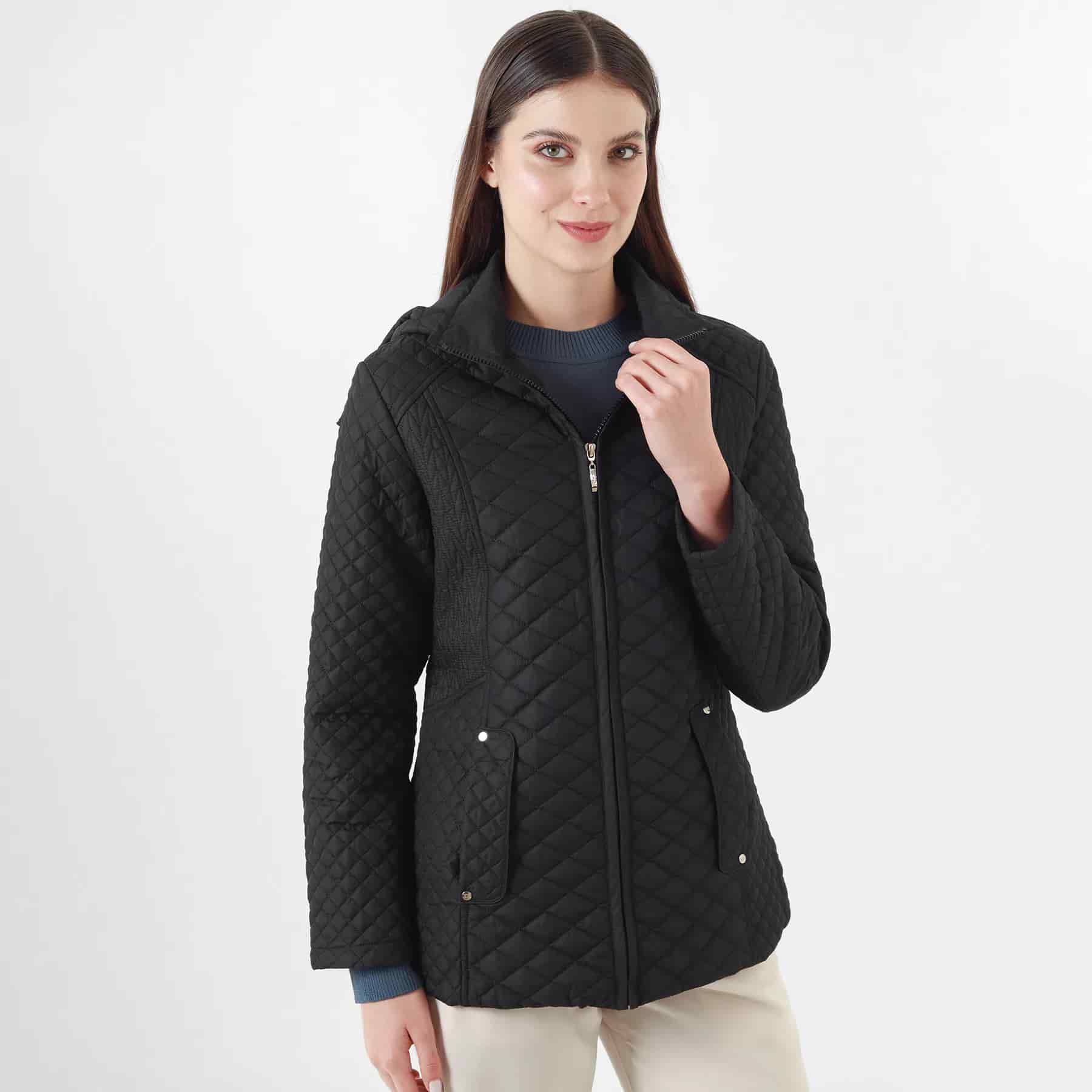 Chaqueta Cuello Alto Manga Larga - miniatura 2