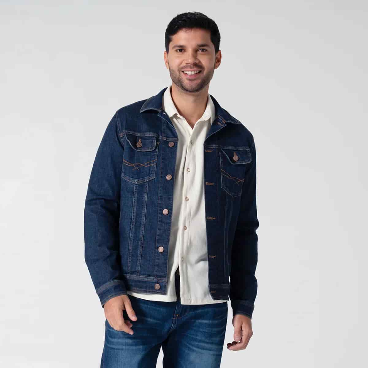 Chaqueta Clasica Denim Slim Rkd - miniatura 1