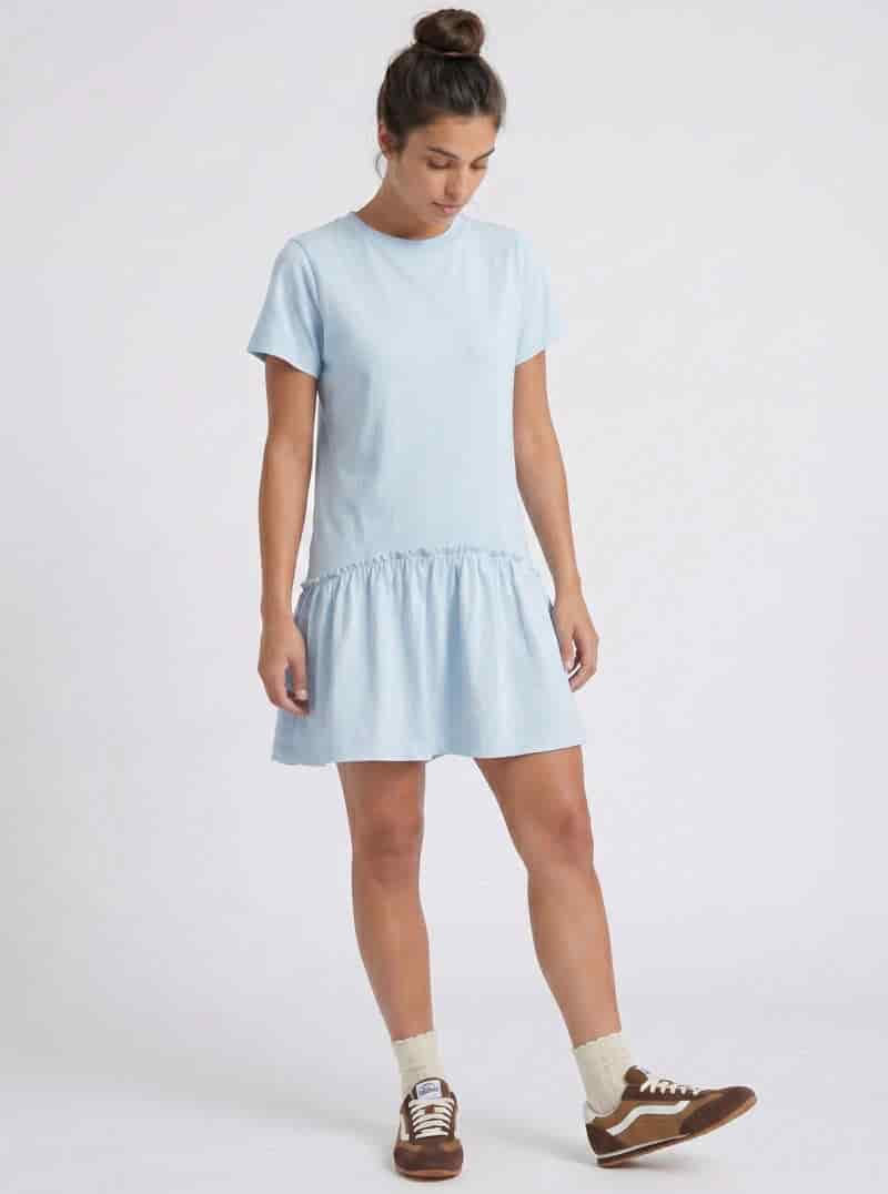 VESTIDO MERENGUE AZUL - miniatura 2