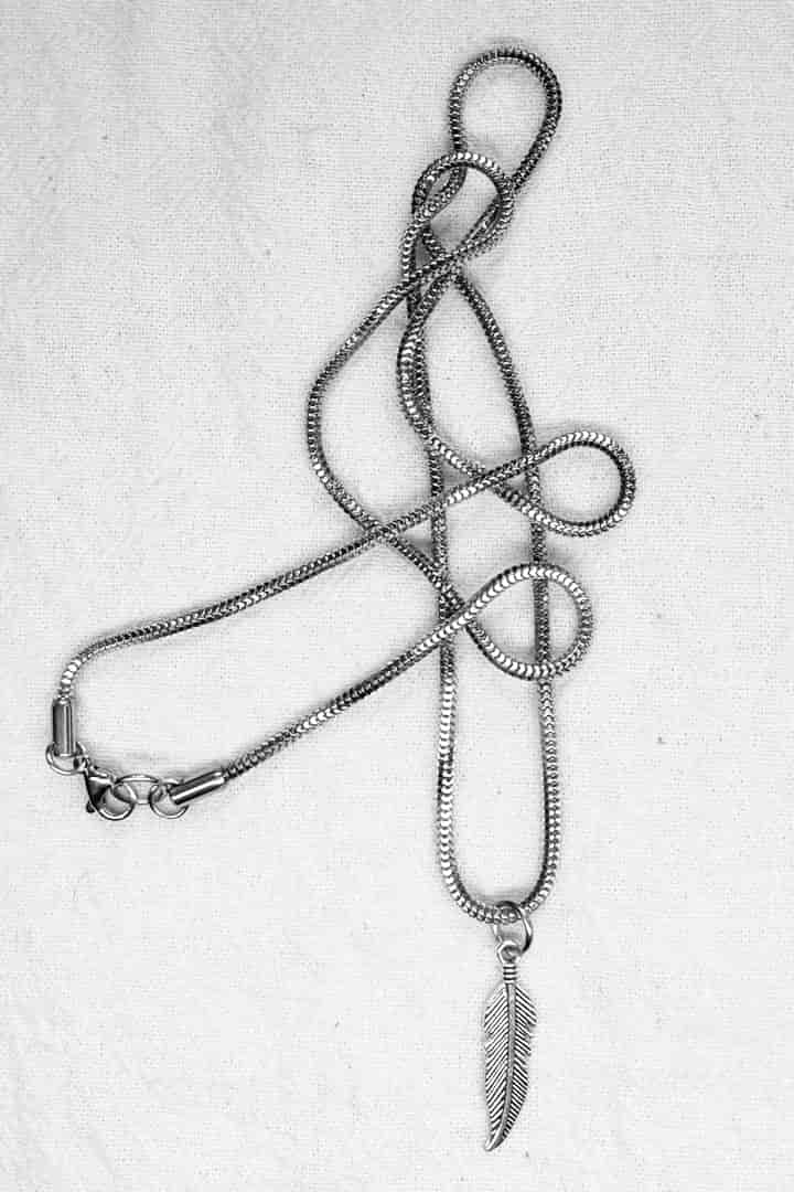 Collar tubular pluma - miniatura 2