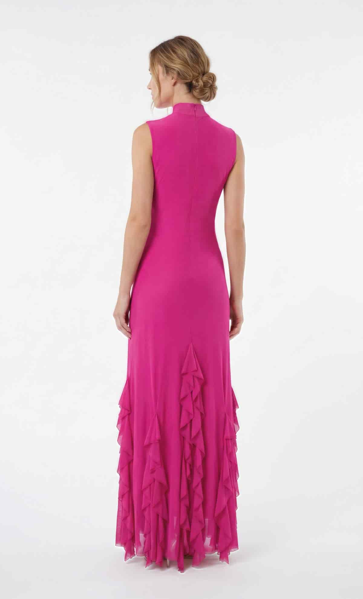Vestido largo Aneta Pink - miniatura 2