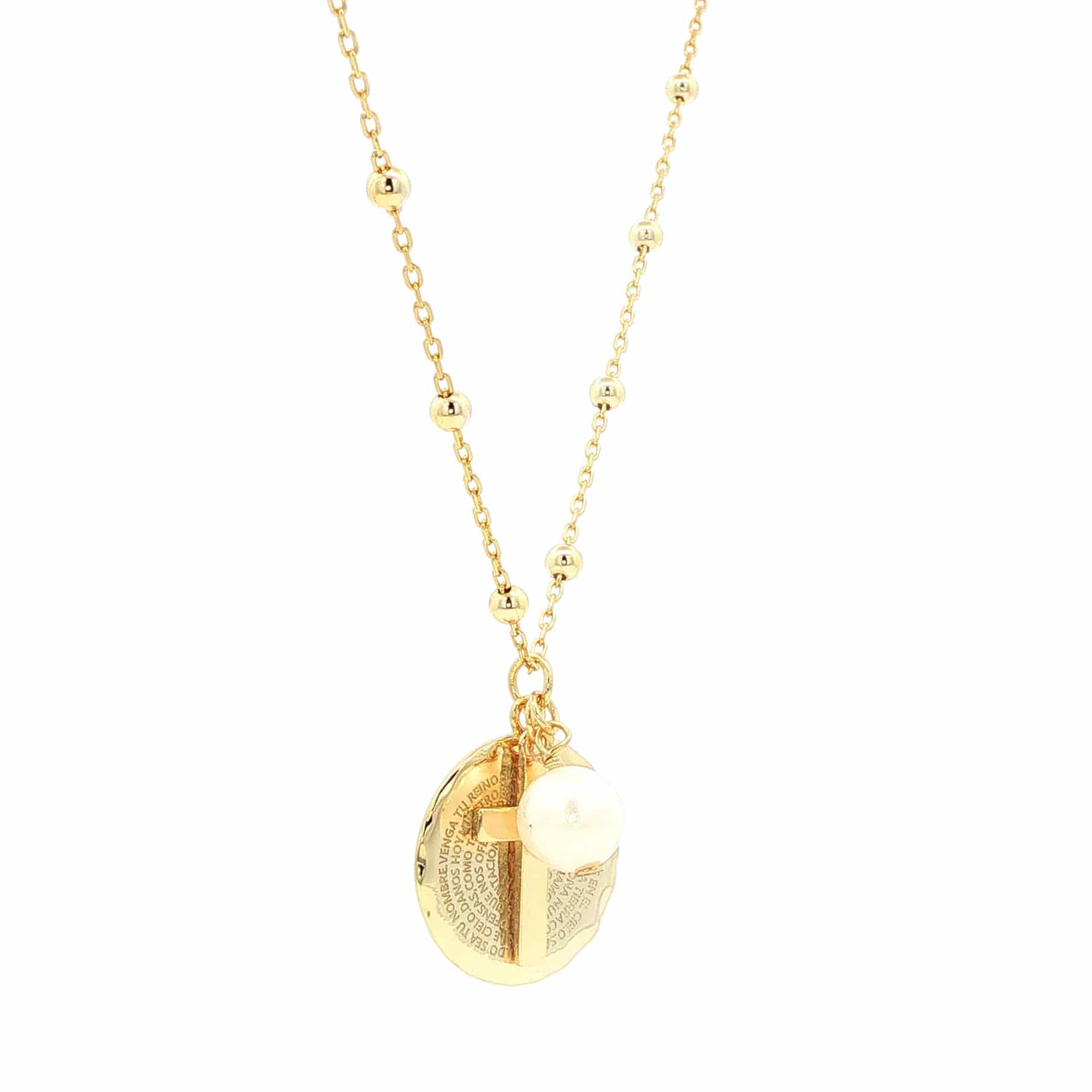 Padre Nuestro Necklace - miniatura 1