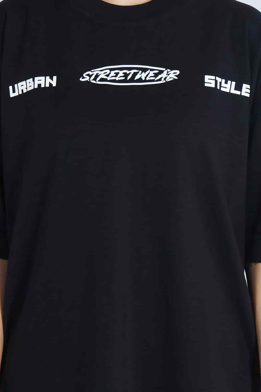 Camiseta oversize estampado Together Negro | DROP 03 | - miniatura 4