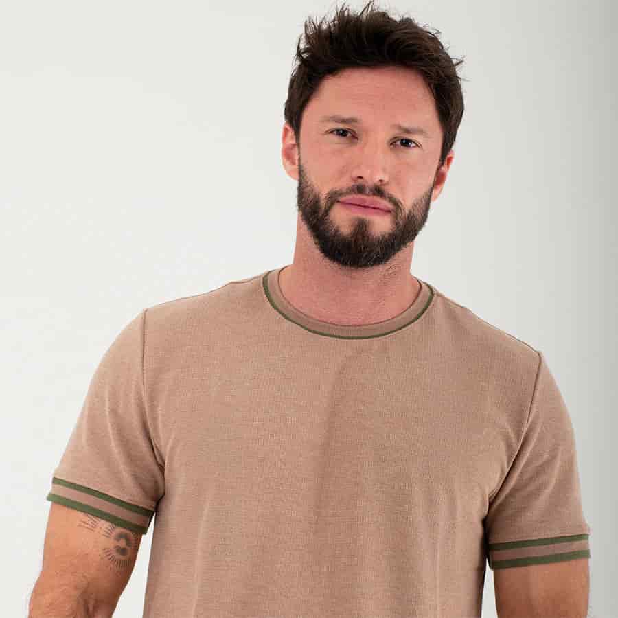 SUETER T-SHIRT MODA HOMBRE - miniatura 4