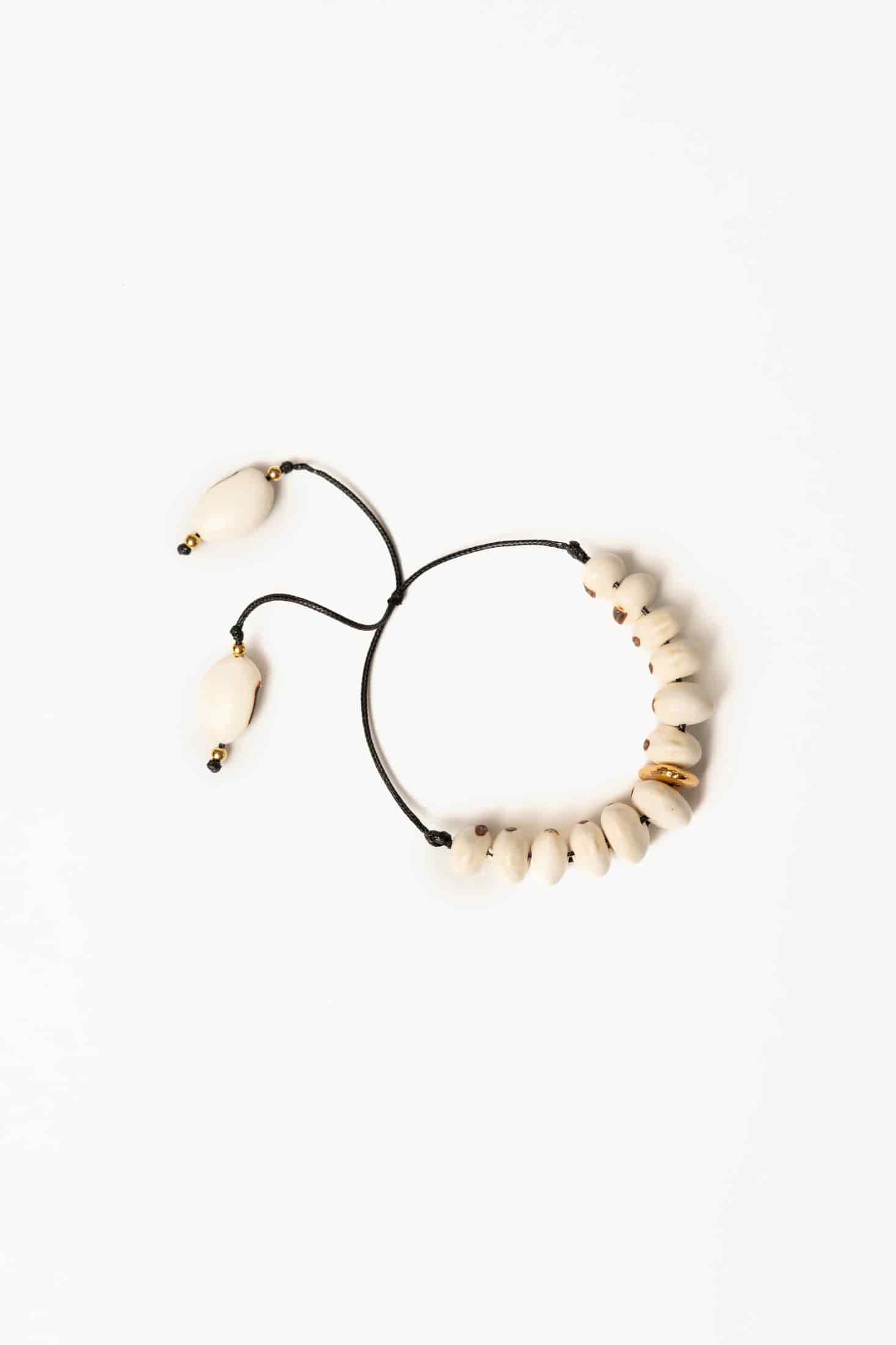 Pulsera Siembra Oro Frijol Blanco - miniatura 2