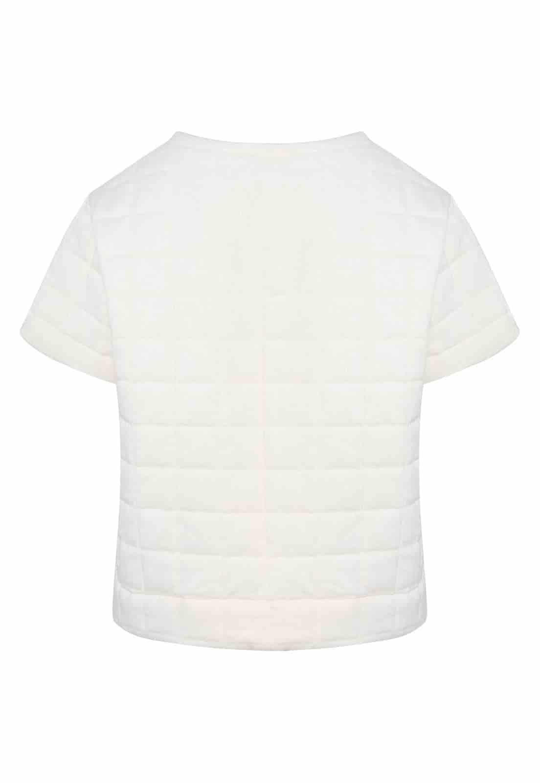 Claude T-Shirt Cream - miniatura 4