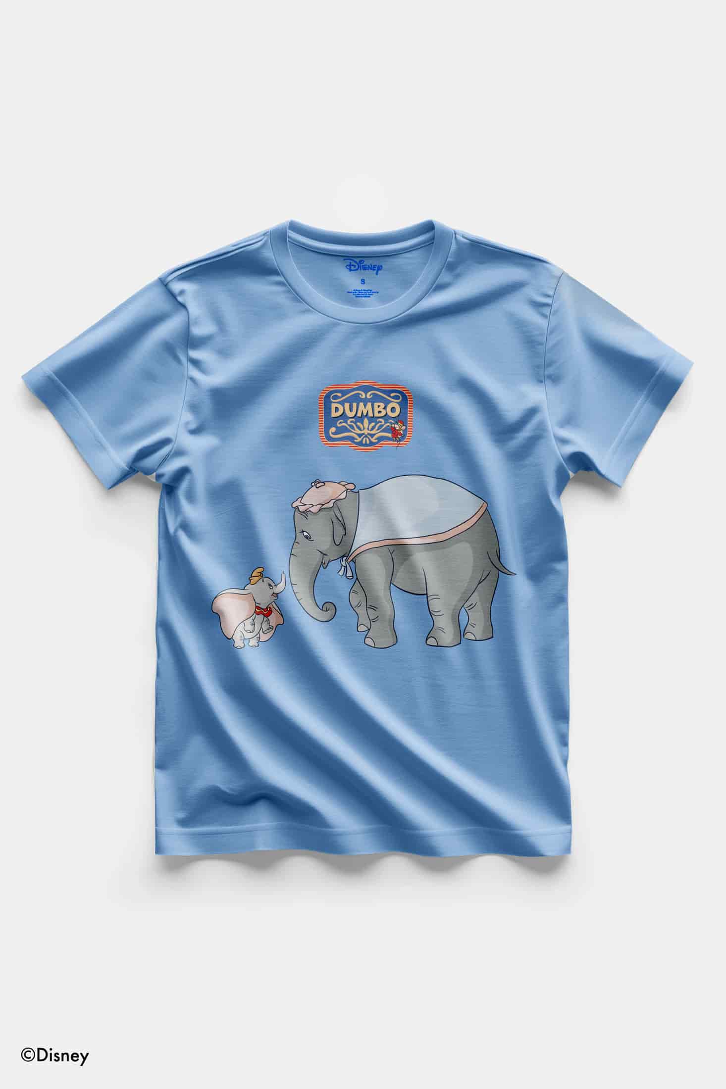 T-Shirt Azul Dumbo - miniatura 7