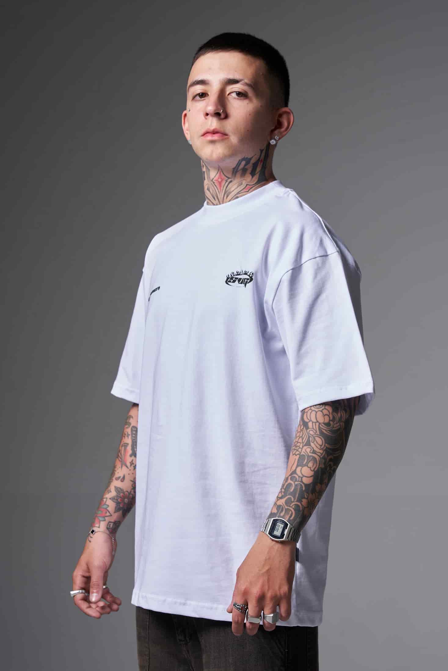 T shirt crema camuflaje 250 gramos - miniatura 6