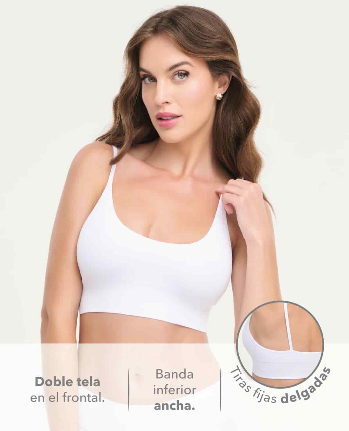 Top Seamless | Tiras Fijas | Ajuste Natural - miniatura 4
