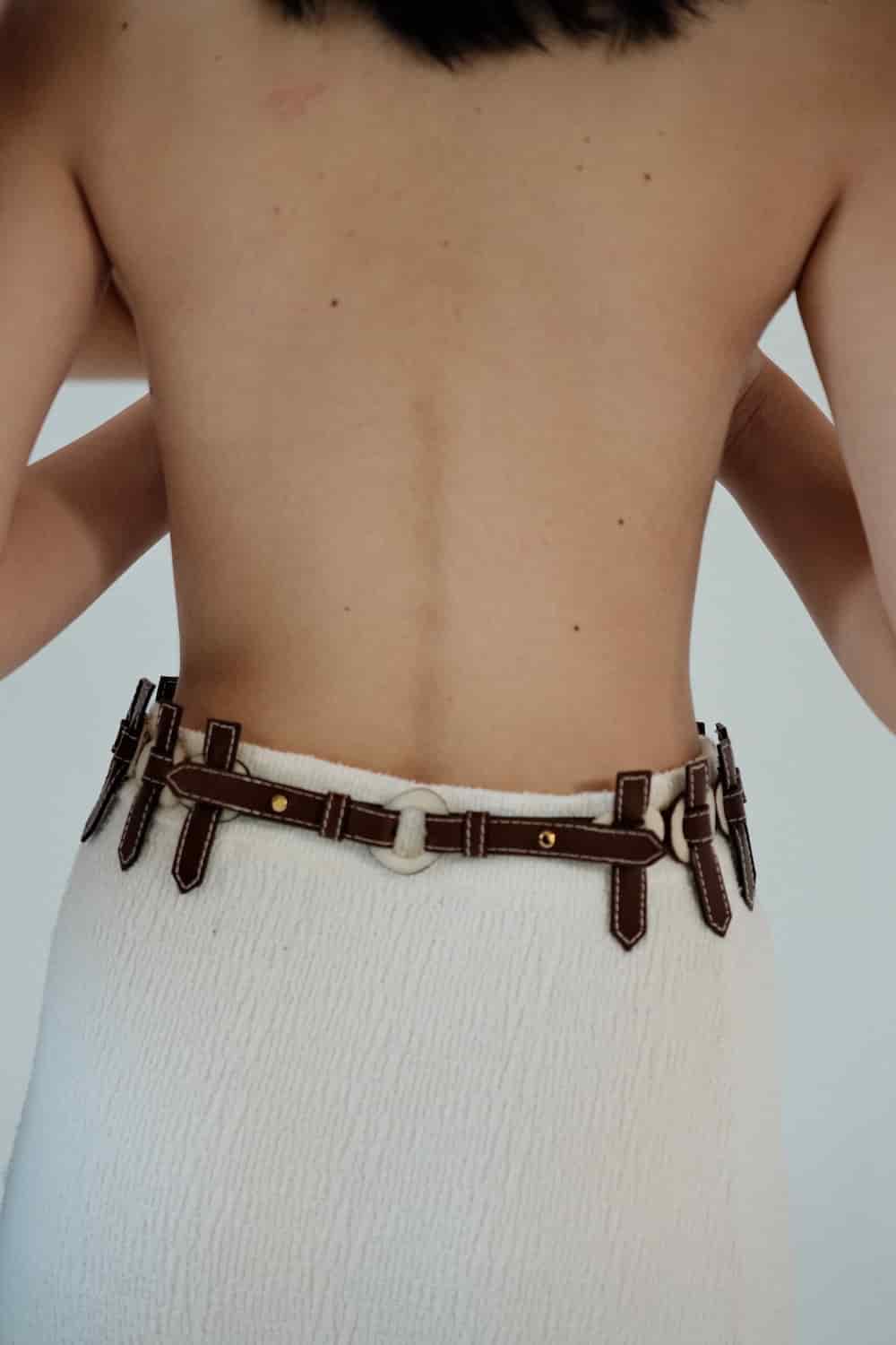 AMULETO BELT - NAPA NERO - miniatura 4