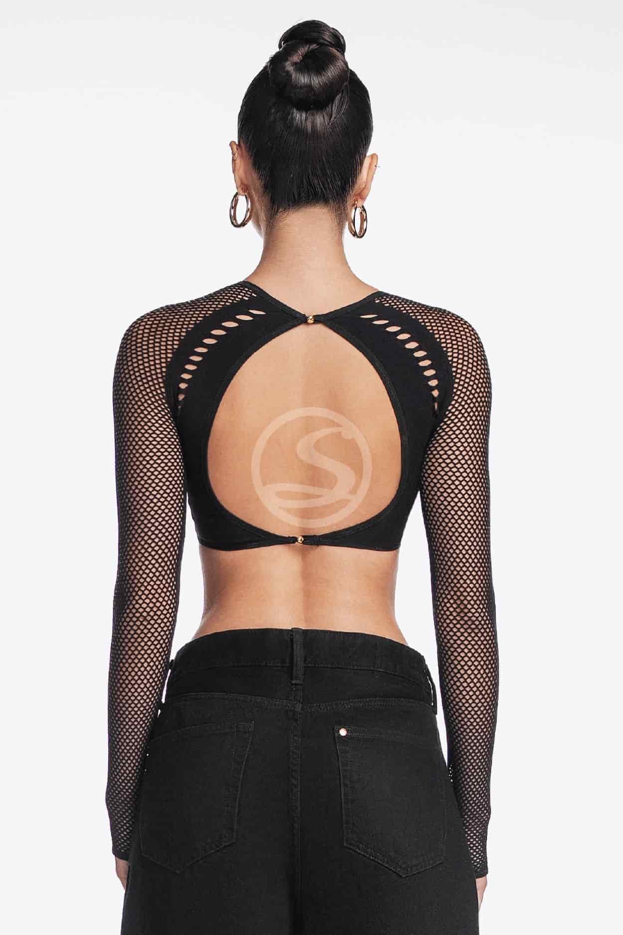 Bustier Core Negro Santísimas Ref. S-709 - miniatura 2