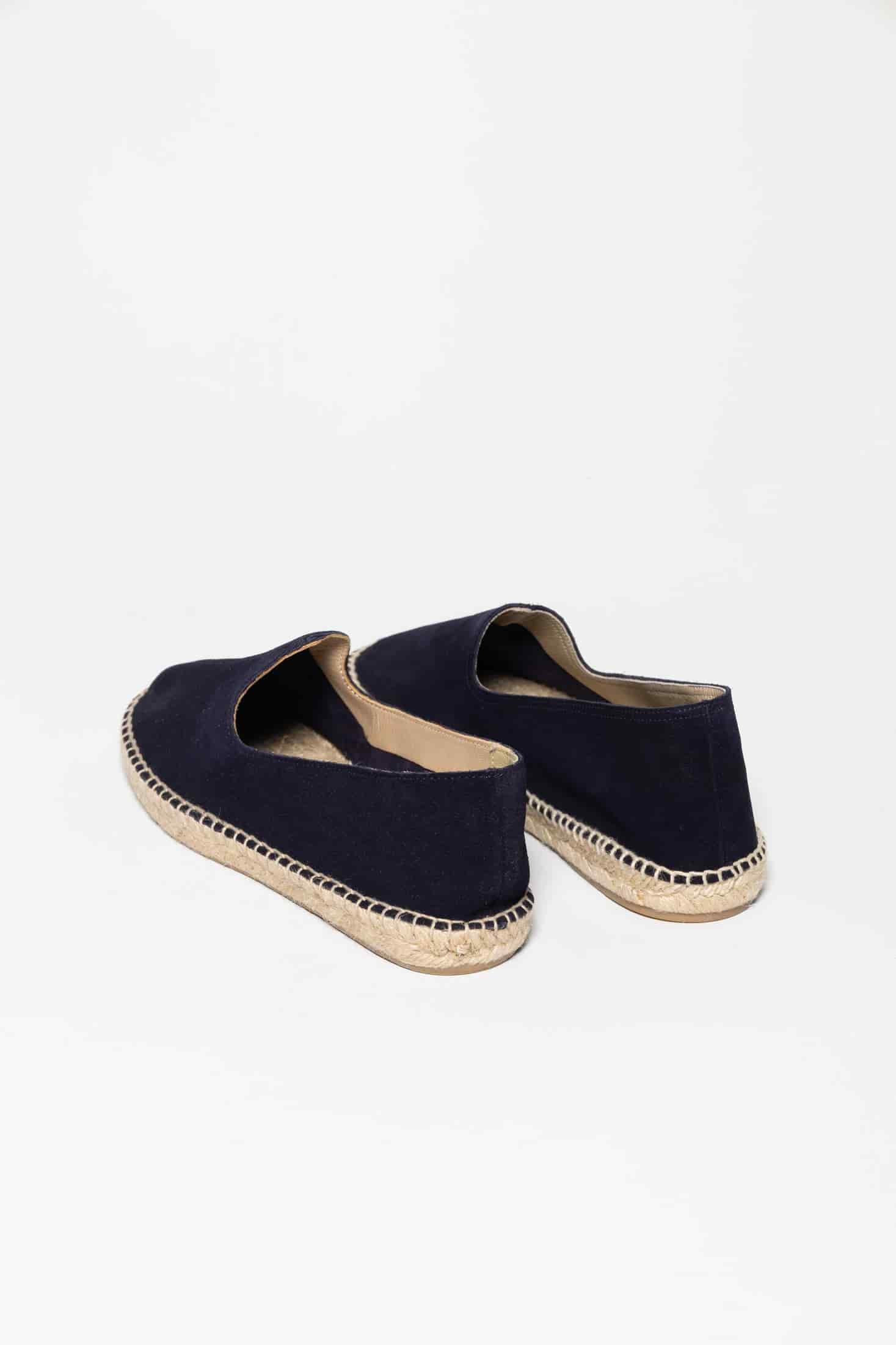 Men's leather espadrille navy - miniatura 3