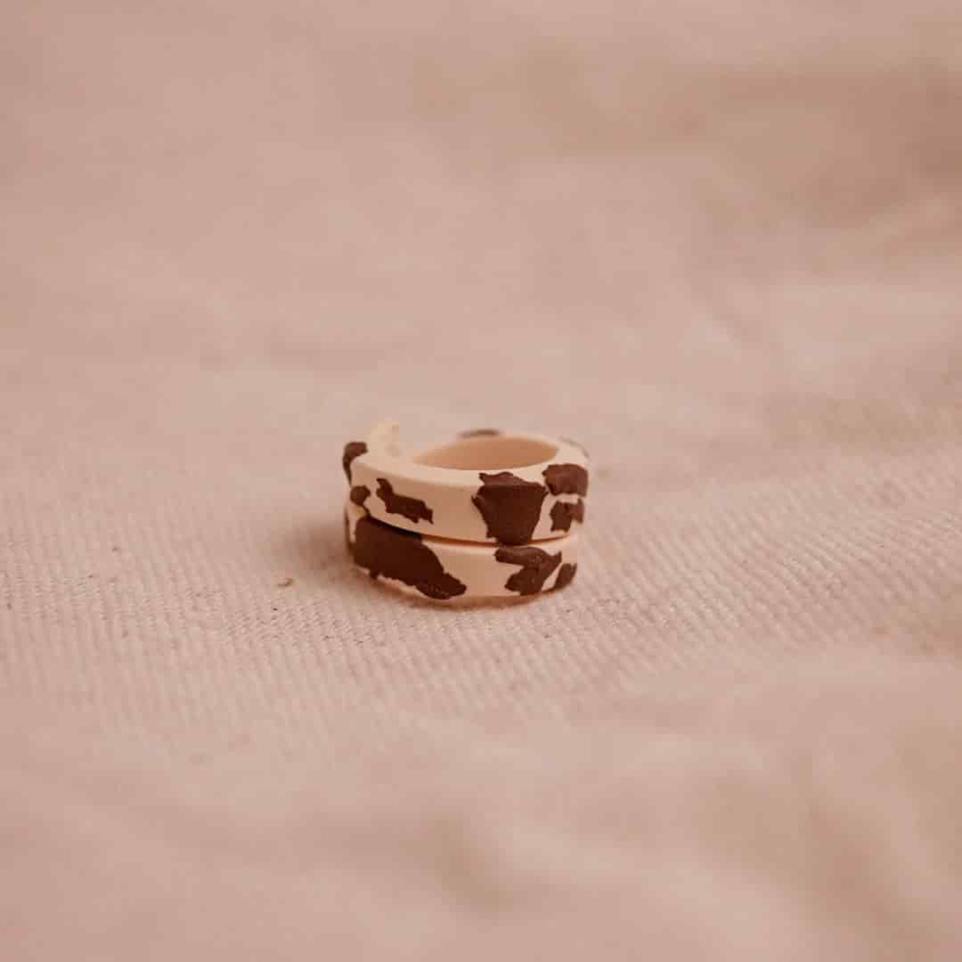 Anillo Plano Cow Print - miniatura 3