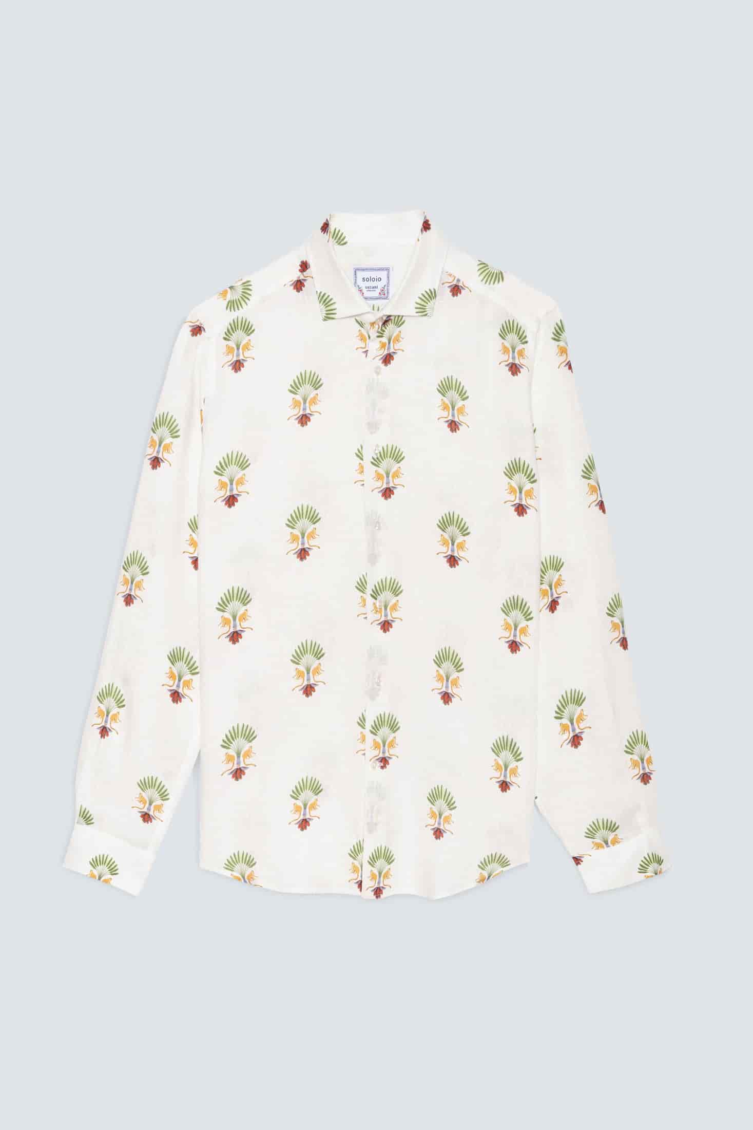 Men's linen shirt maymun - miniatura 1
