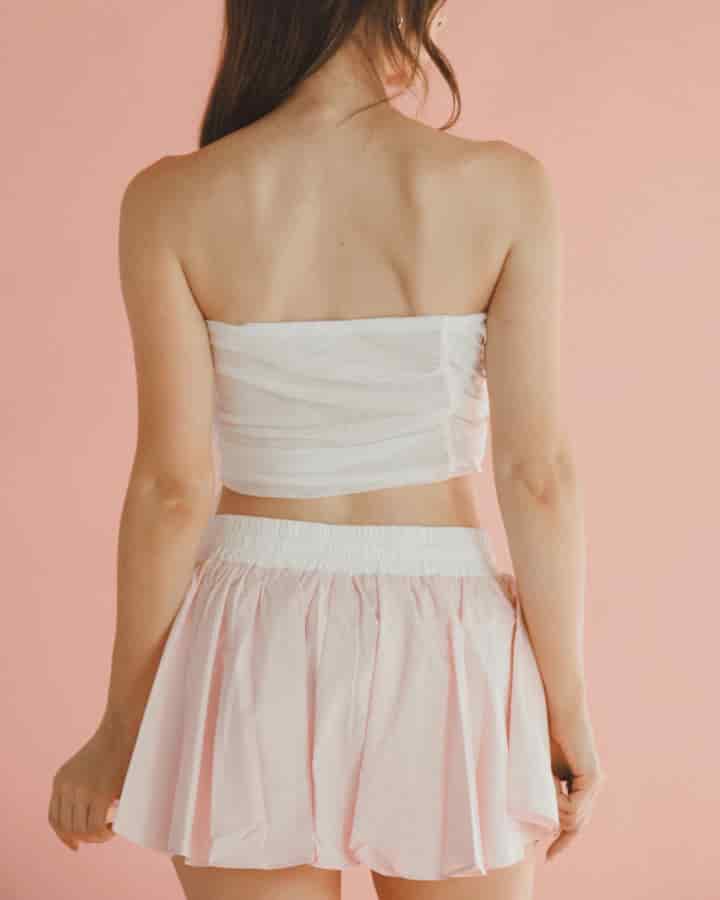 TOP JACLINE MESH BLANCO - miniatura 4