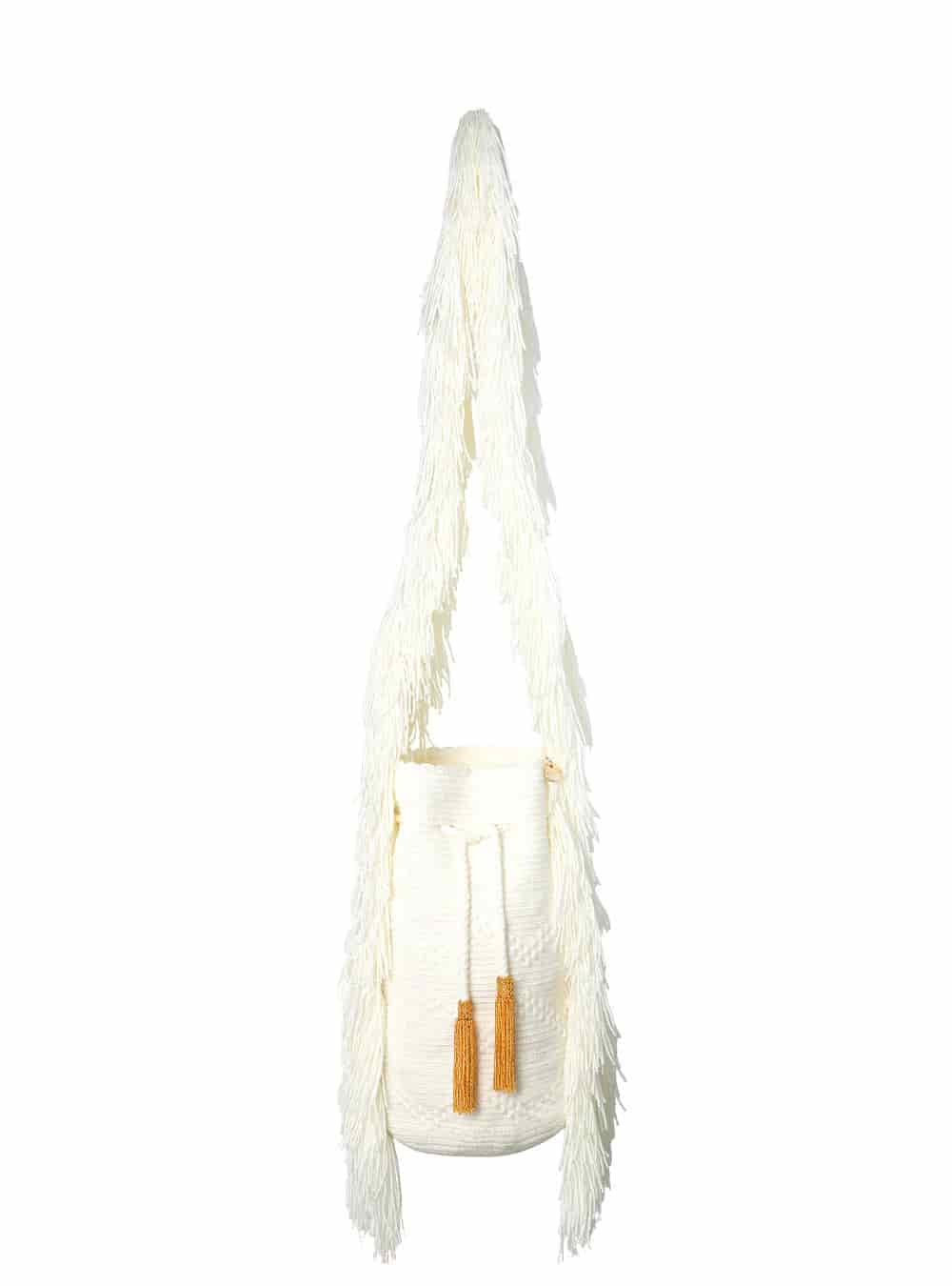 Basic wayuu kamsa Soul Pearl Gold - miniatura 4