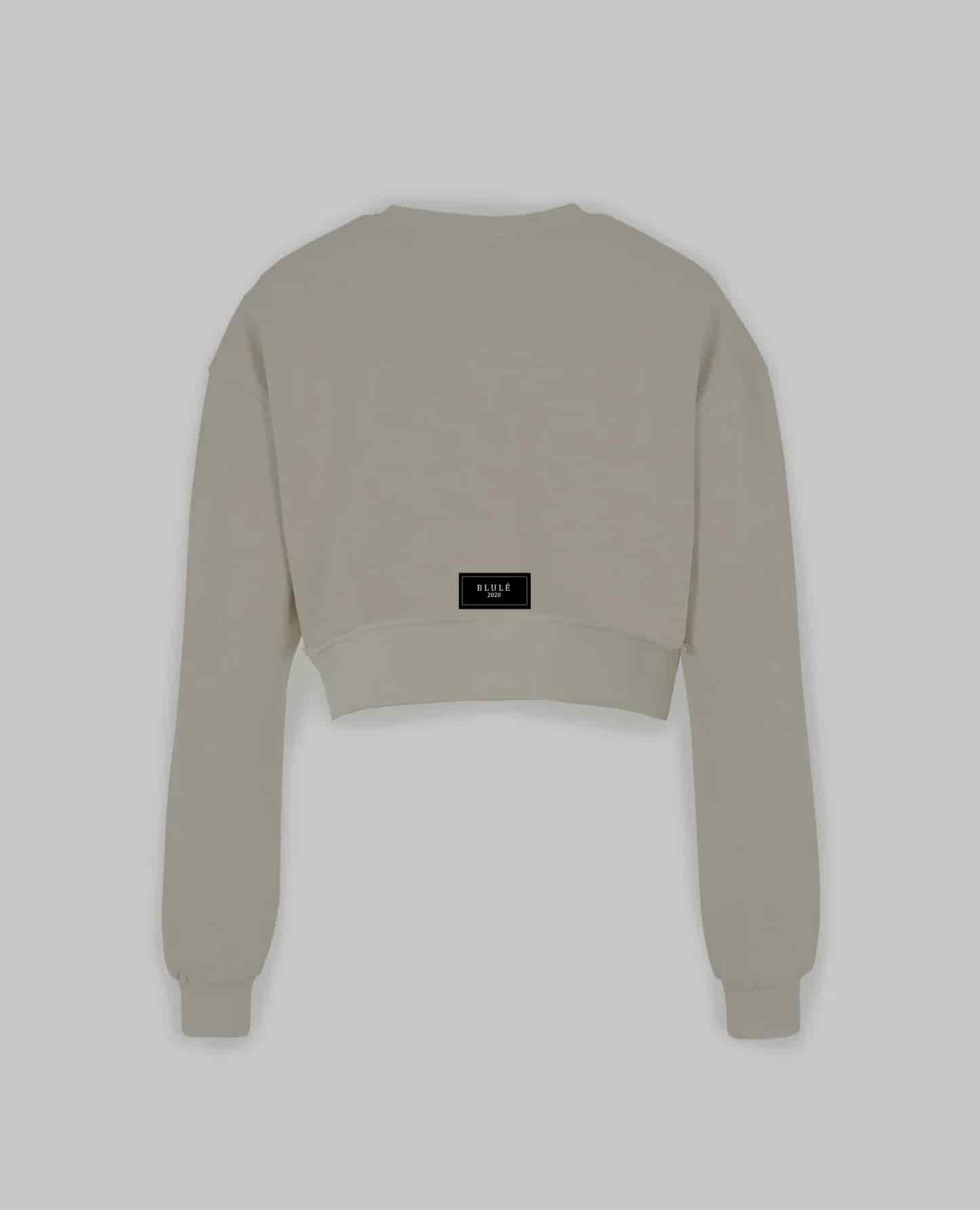 Back to the essence Crewneck Cropped Nude - miniatura 5
