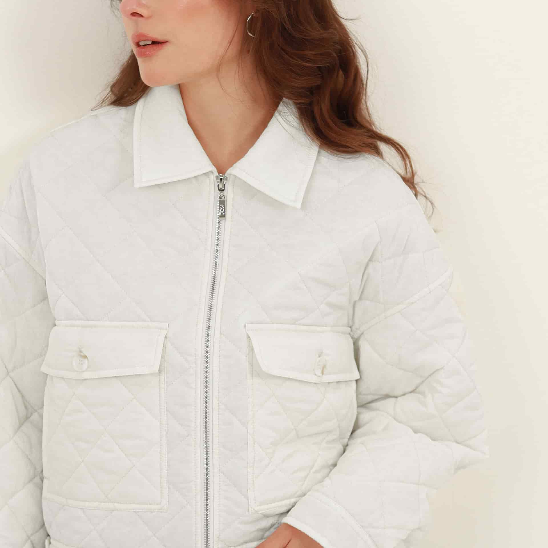 Chaqueta acolchada crop - miniatura 11