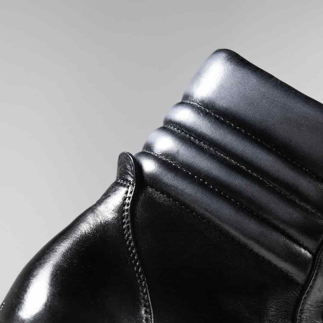 Bota Rocco Negro-Gris Suela Ultraliviana - miniatura 5