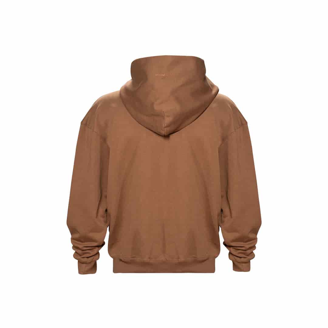 Buzo Hoodie Oversize Chocolate | Basics Chrome - miniatura 3