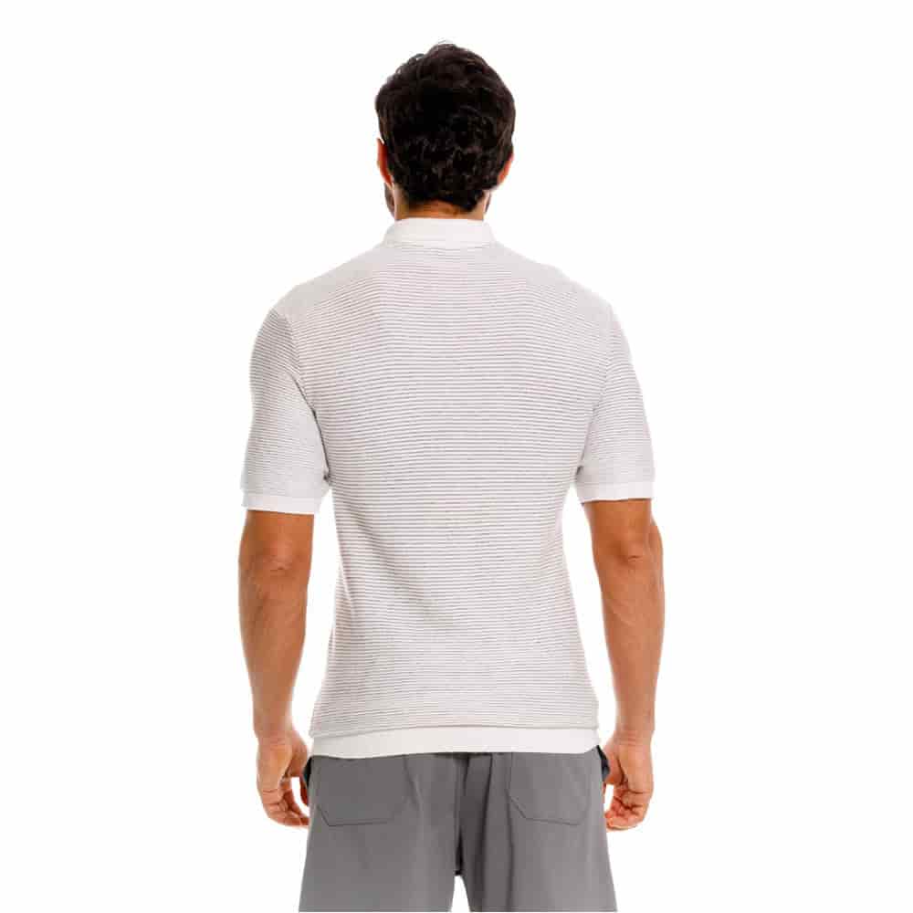 CAMISETA POLO SAINT-TROPEZ BEIGE - miniatura 1