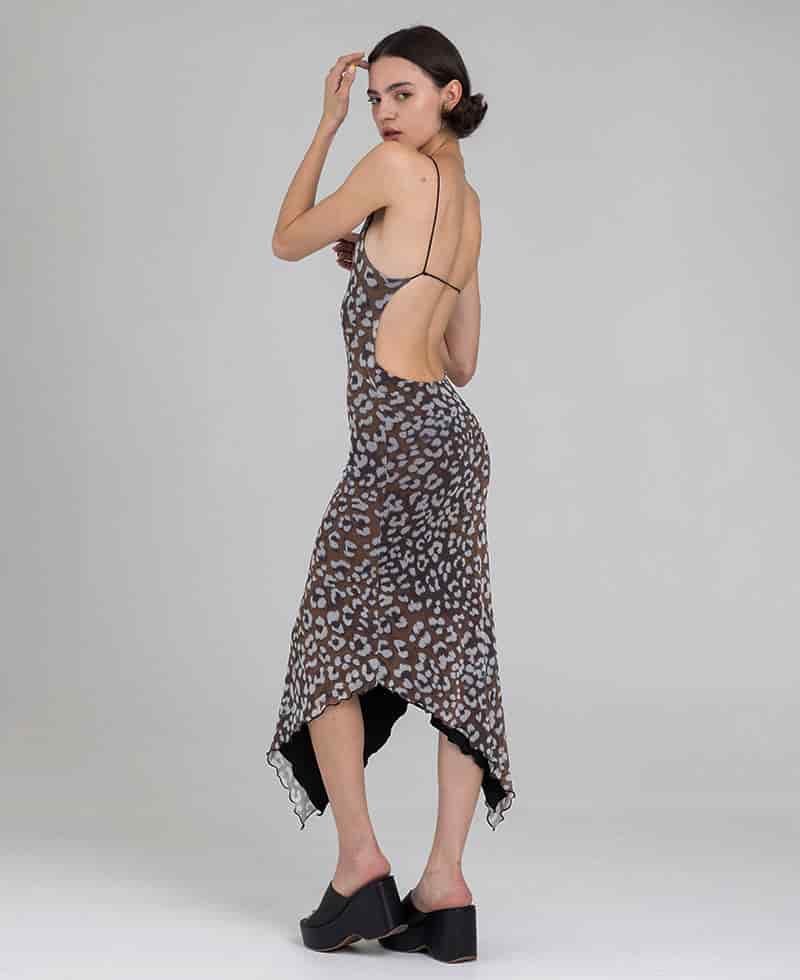 SNELL LEOPARD DRESS - miniatura 1