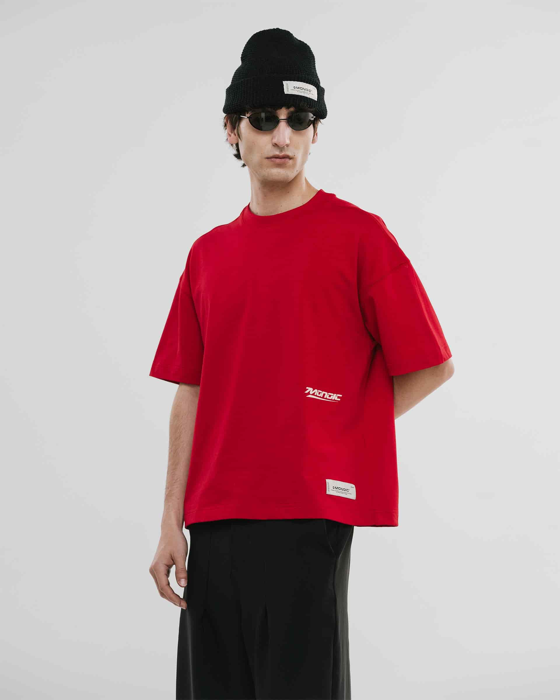Camiseta Boxy Fit Speed - Pompeian Red - miniatura 3