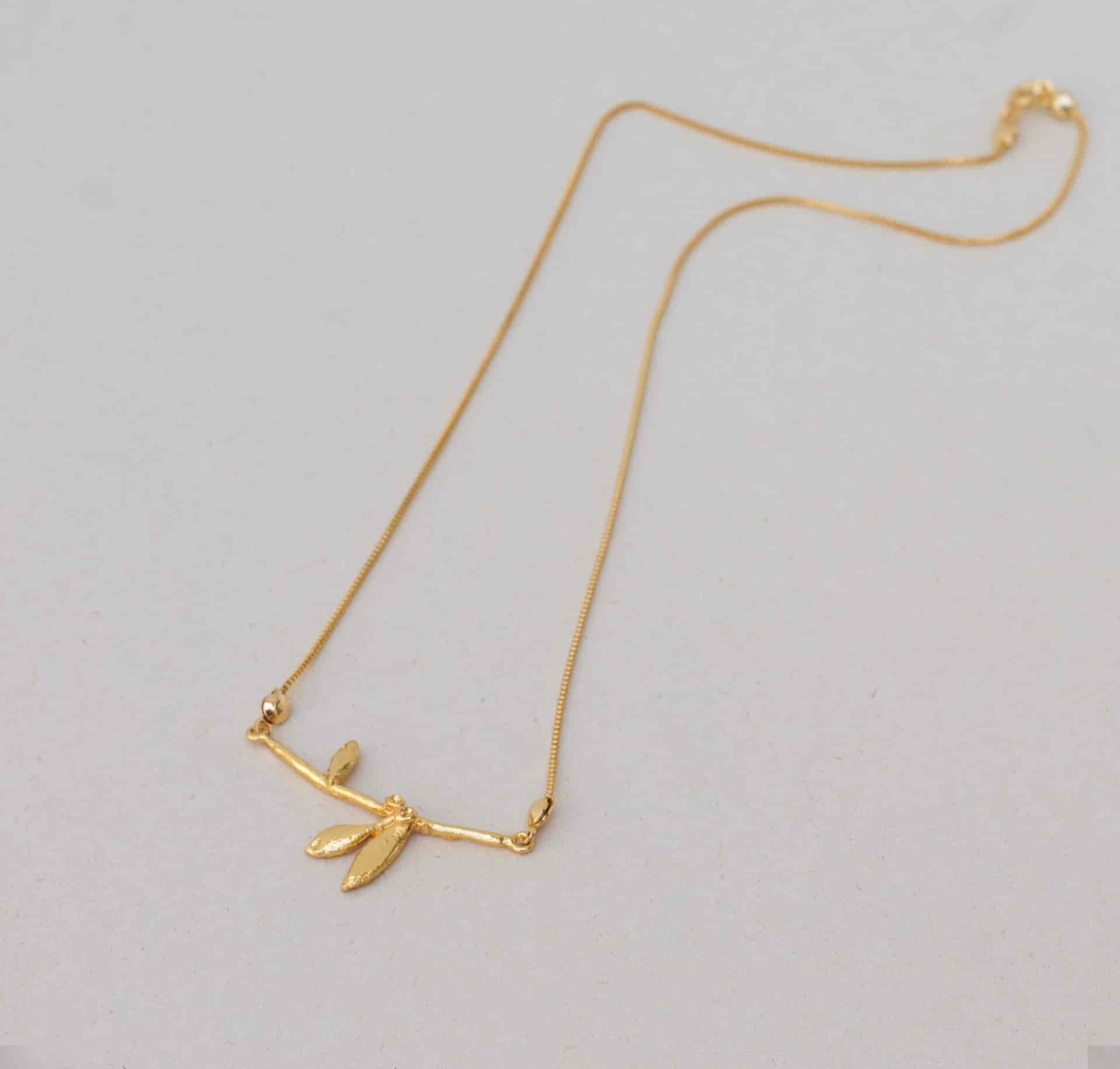 Collar dije Rama olivo - miniatura 4