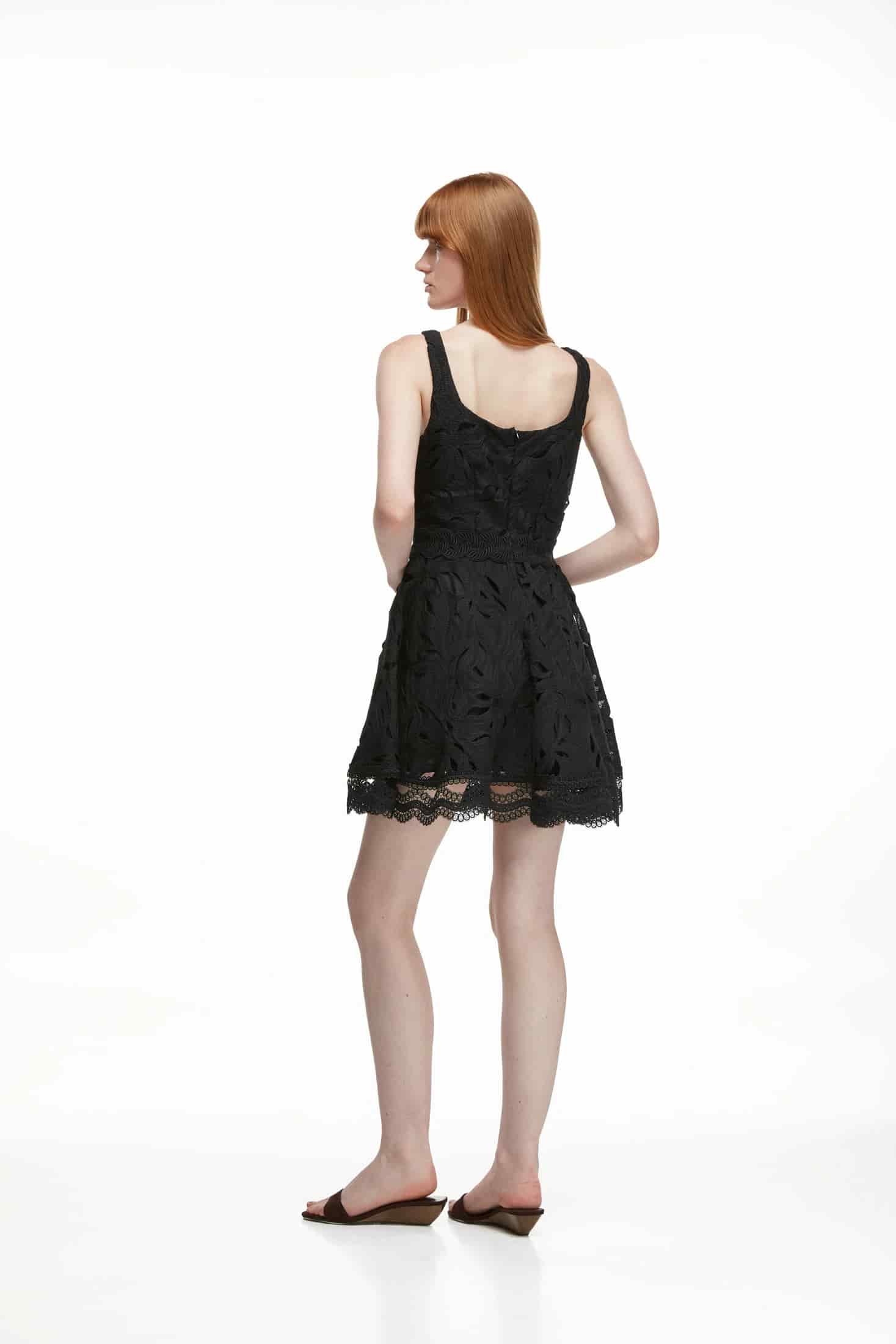 OCASO MINI DRESS BLACK - miniatura 2