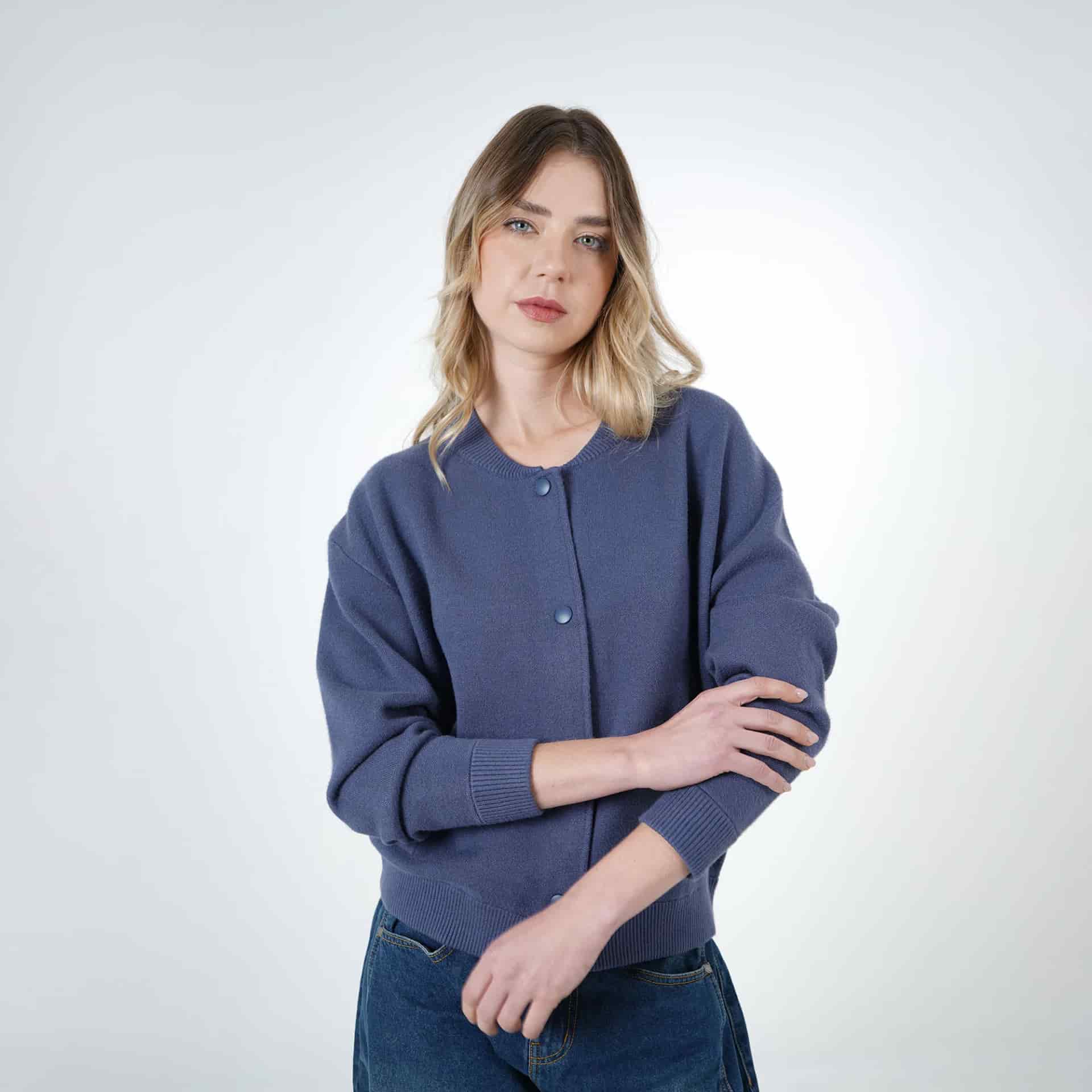 Sweater Cuello Redondo Manga Larga - miniatura 1