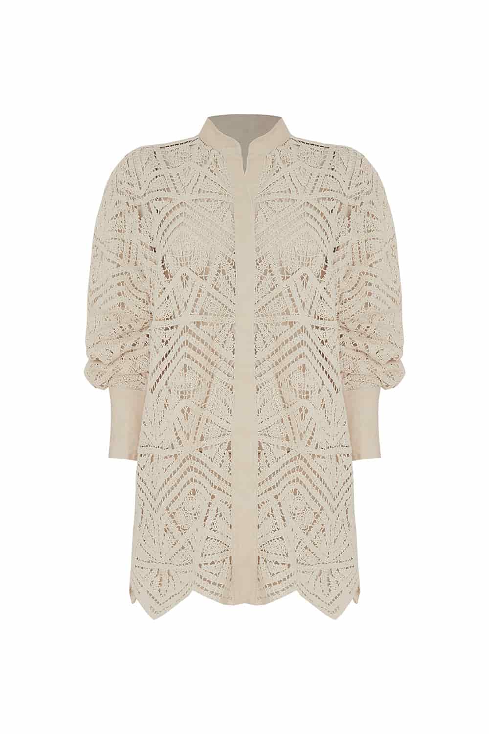 Camisa Gardenia Crema - miniatura 2