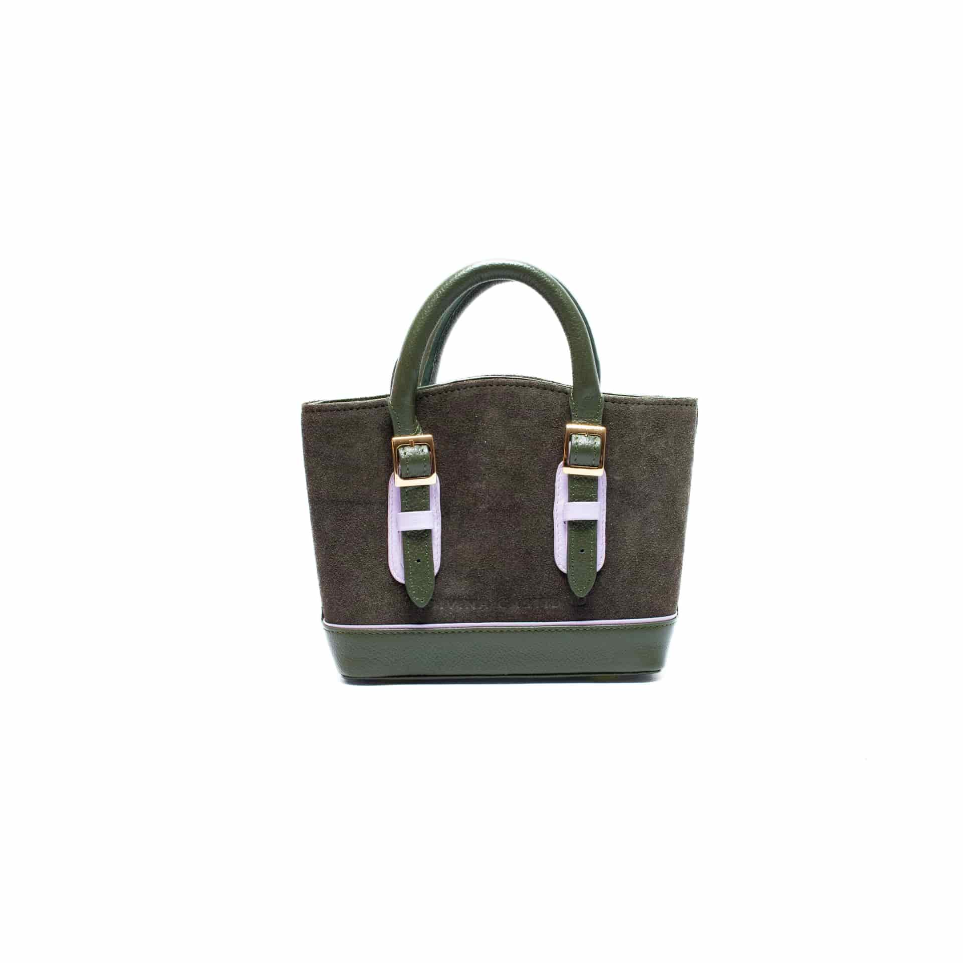 PICNIC BAG - Verde Botella x Malva - miniatura 2